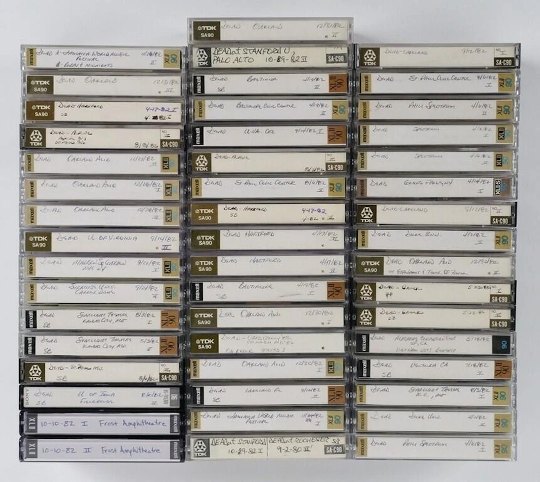 (49) Grateful Dead Live Cassette Tapes 1982