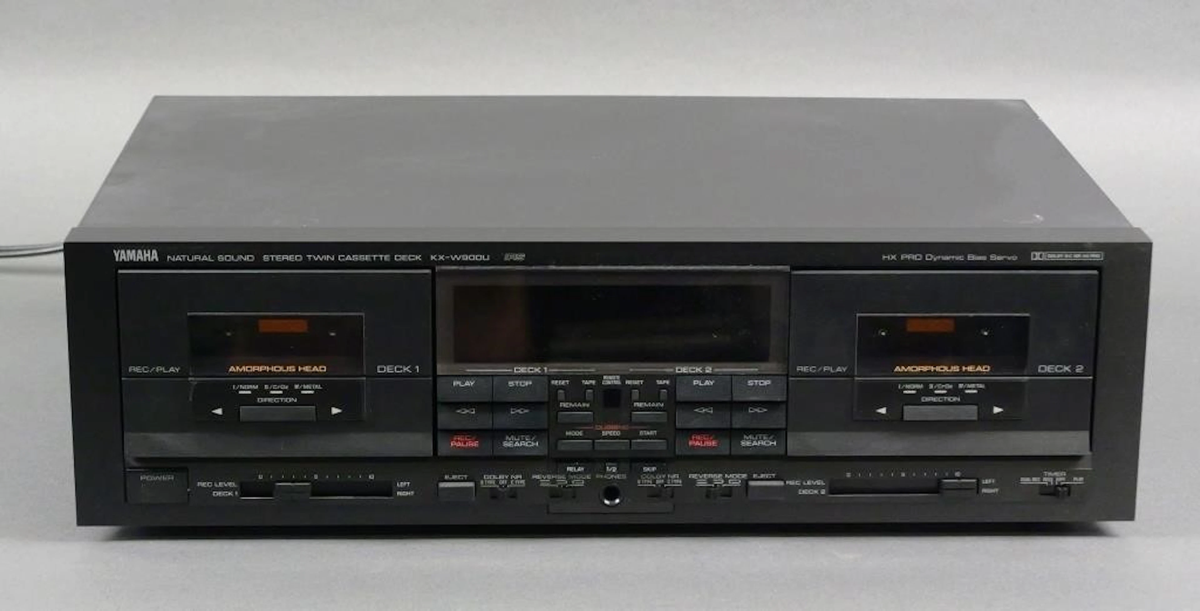 Yamaha KX-W900U Stereo Twin Cassette Deck