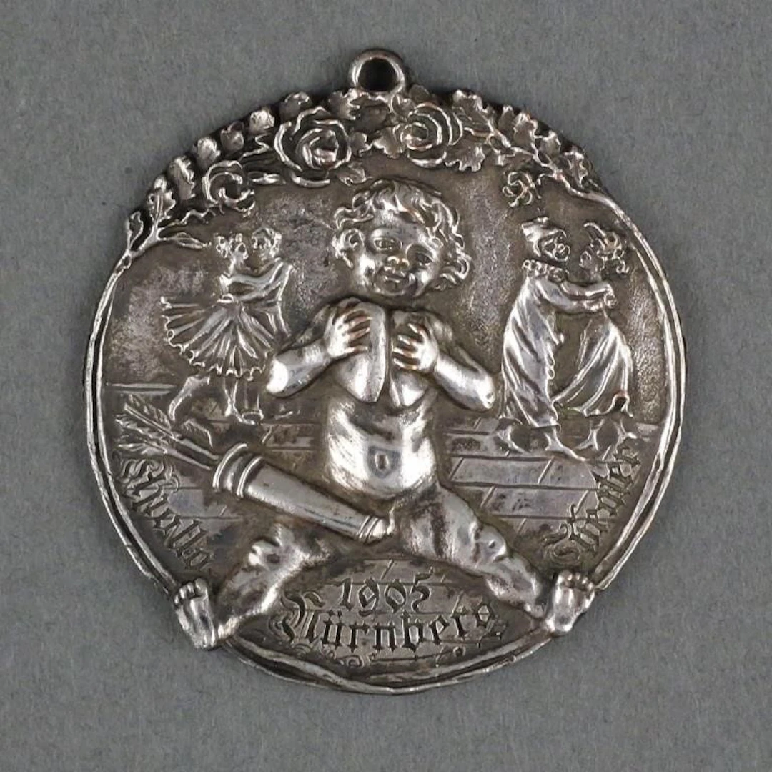 Chr Lauer Nurnberg Carnival Medal 1905