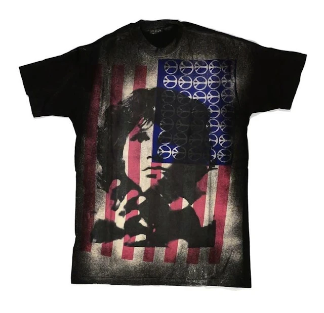 Vintage Jim Morrison Mosquito Head Style T-Shirt