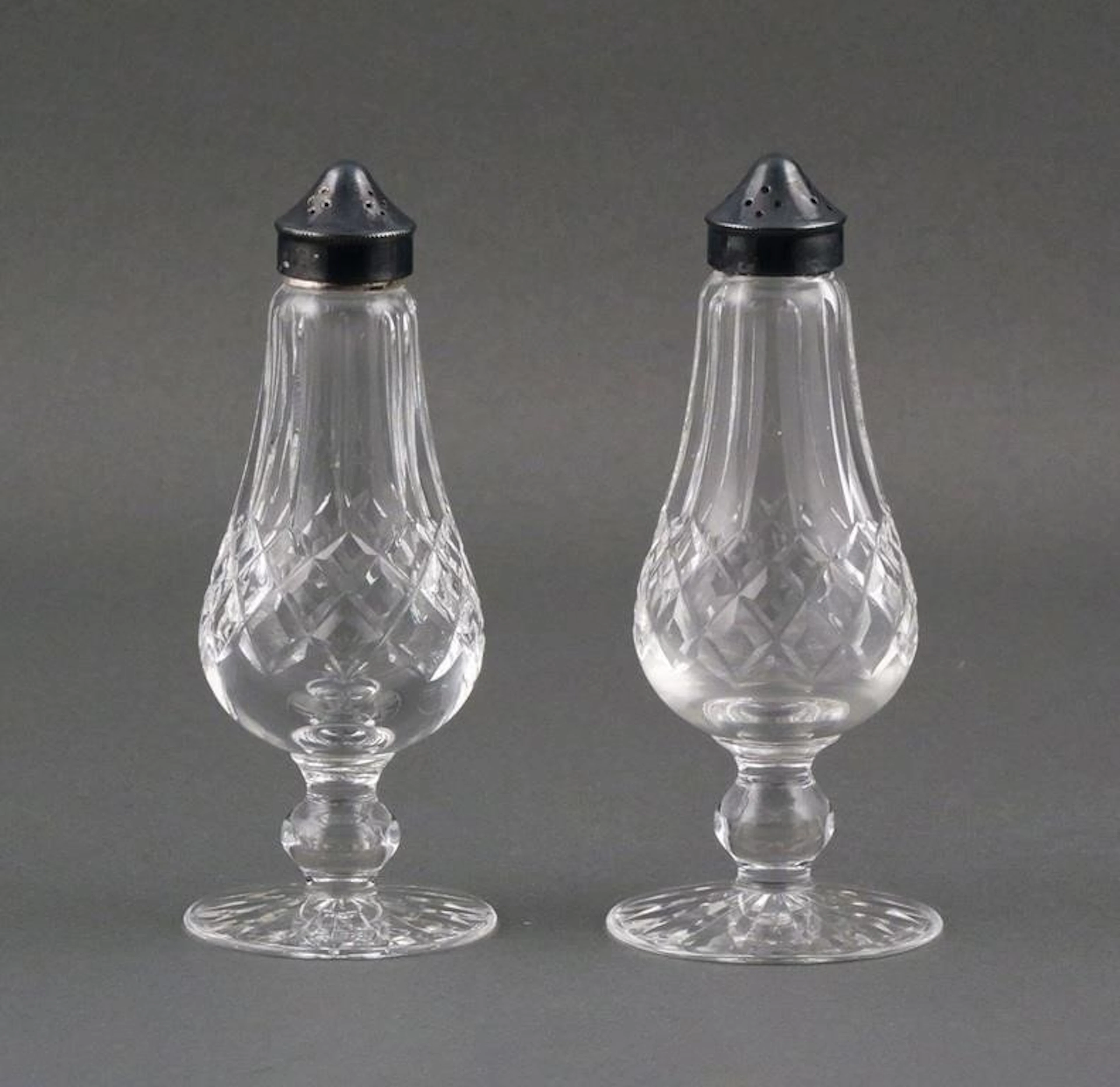 (2) Waterford Lismore Shakers