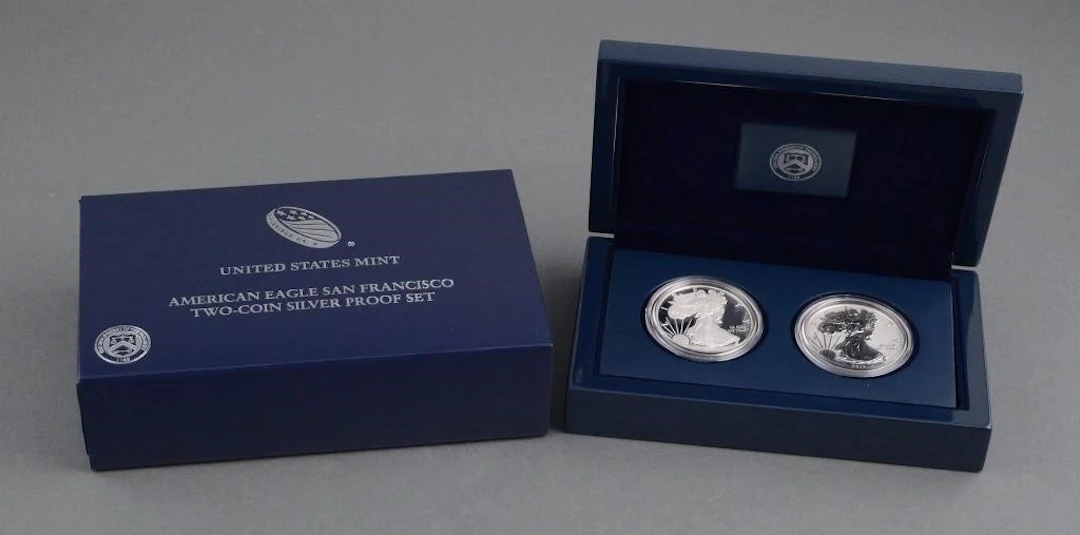 2012 American Eagle 2-Coin Silver Proof Set