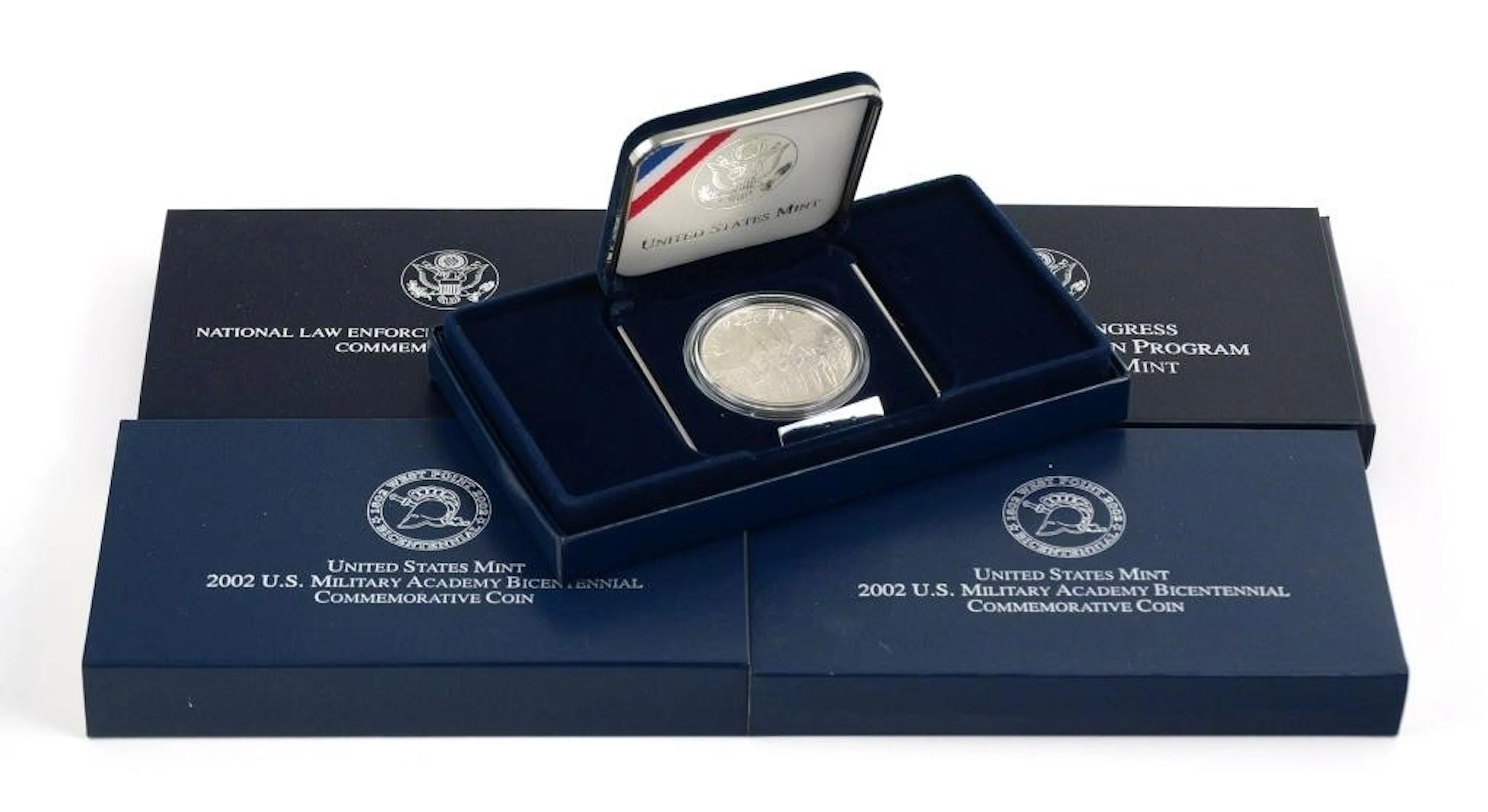 (4) U.S. Mint Commemorative Silver Coins