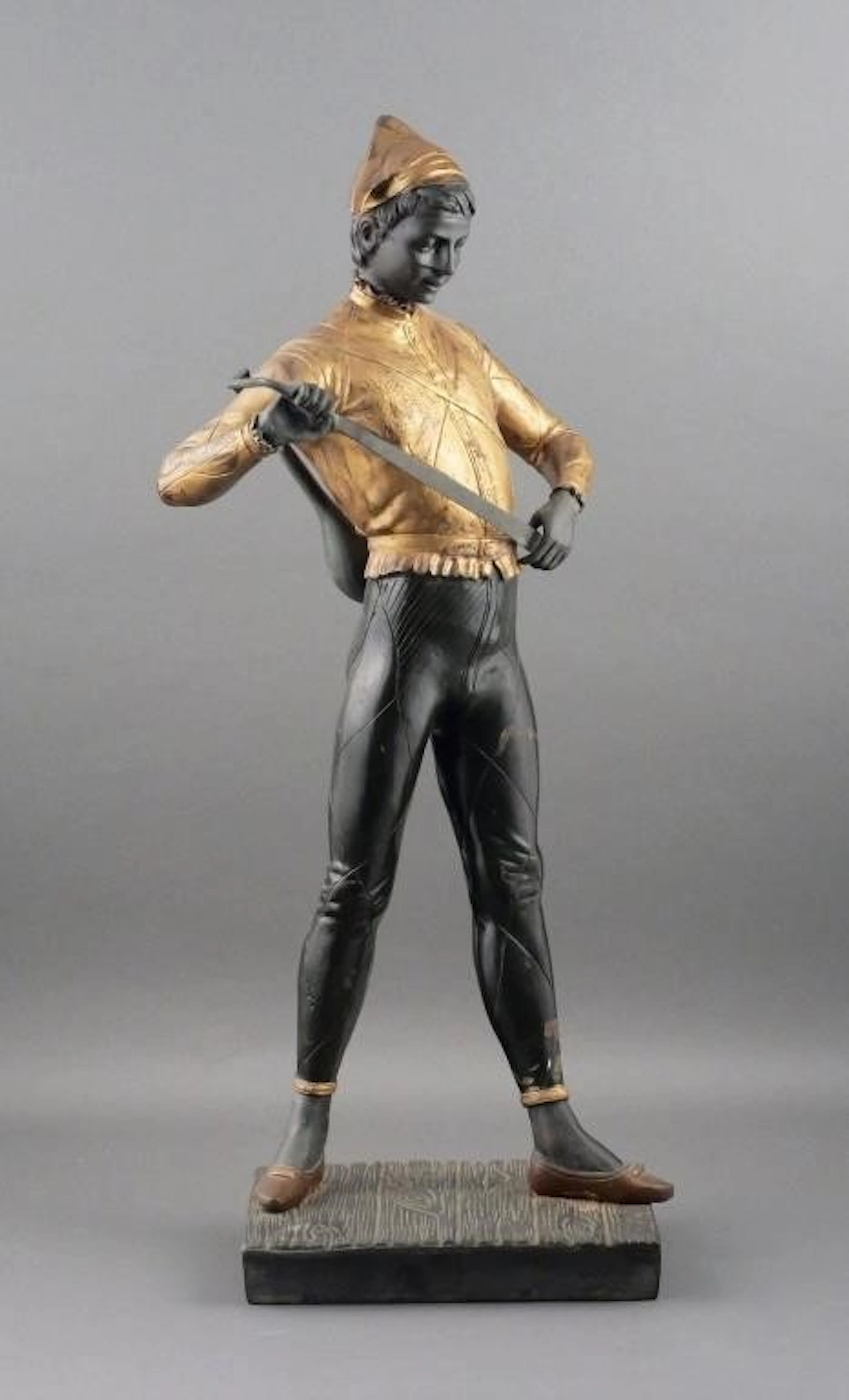 After Paul Dubois "Harlequin" Bronze