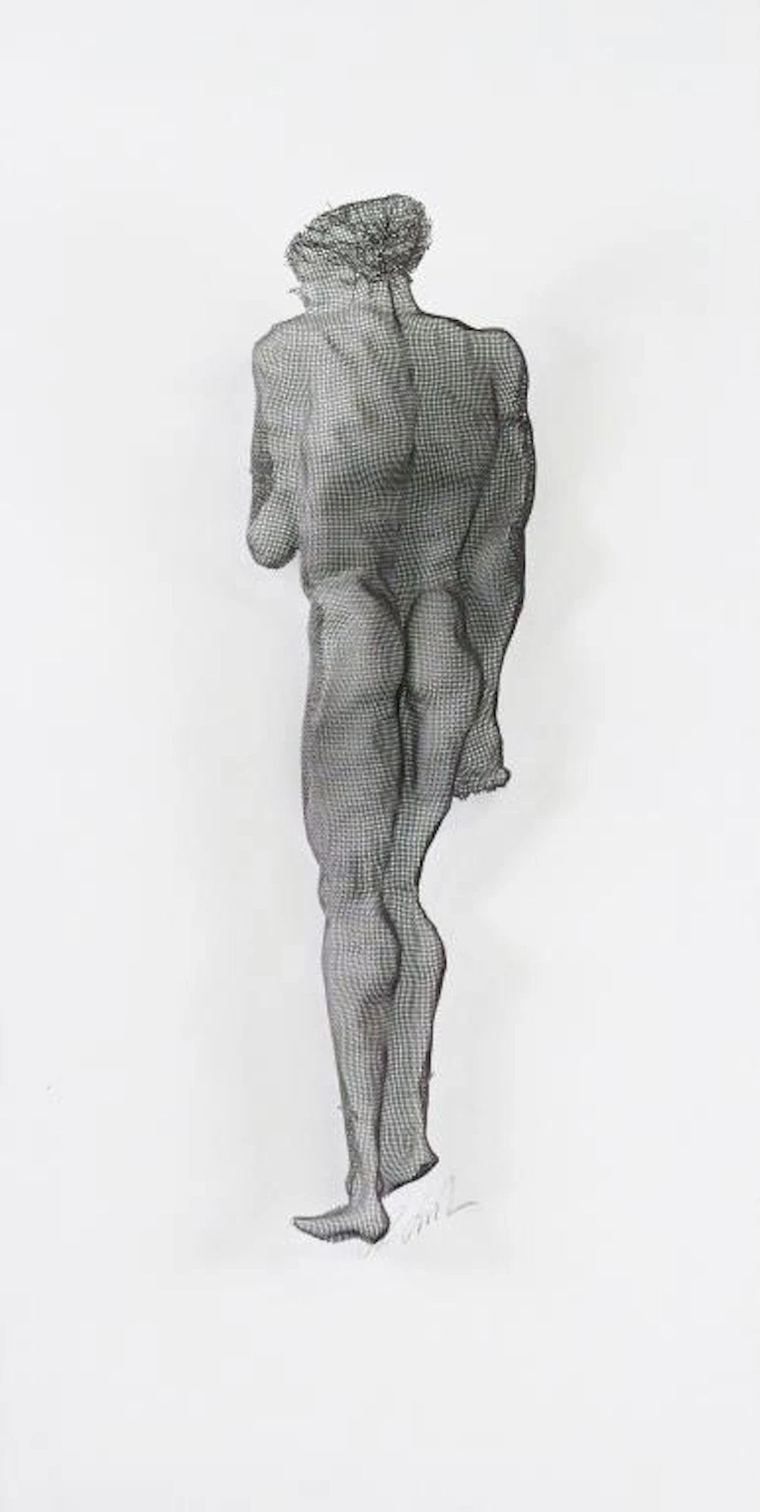 Peter Robinson Smith Wire Mesh Sculpture