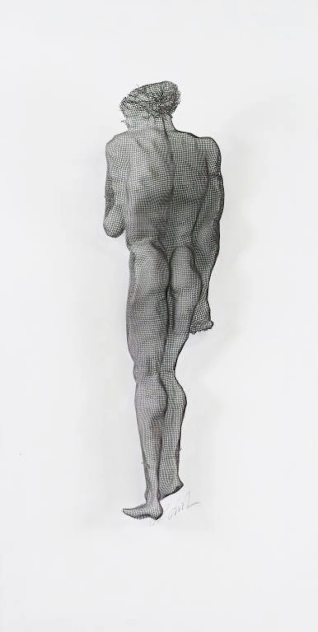 Peter Robinson Smith Wire Mesh Sculpture