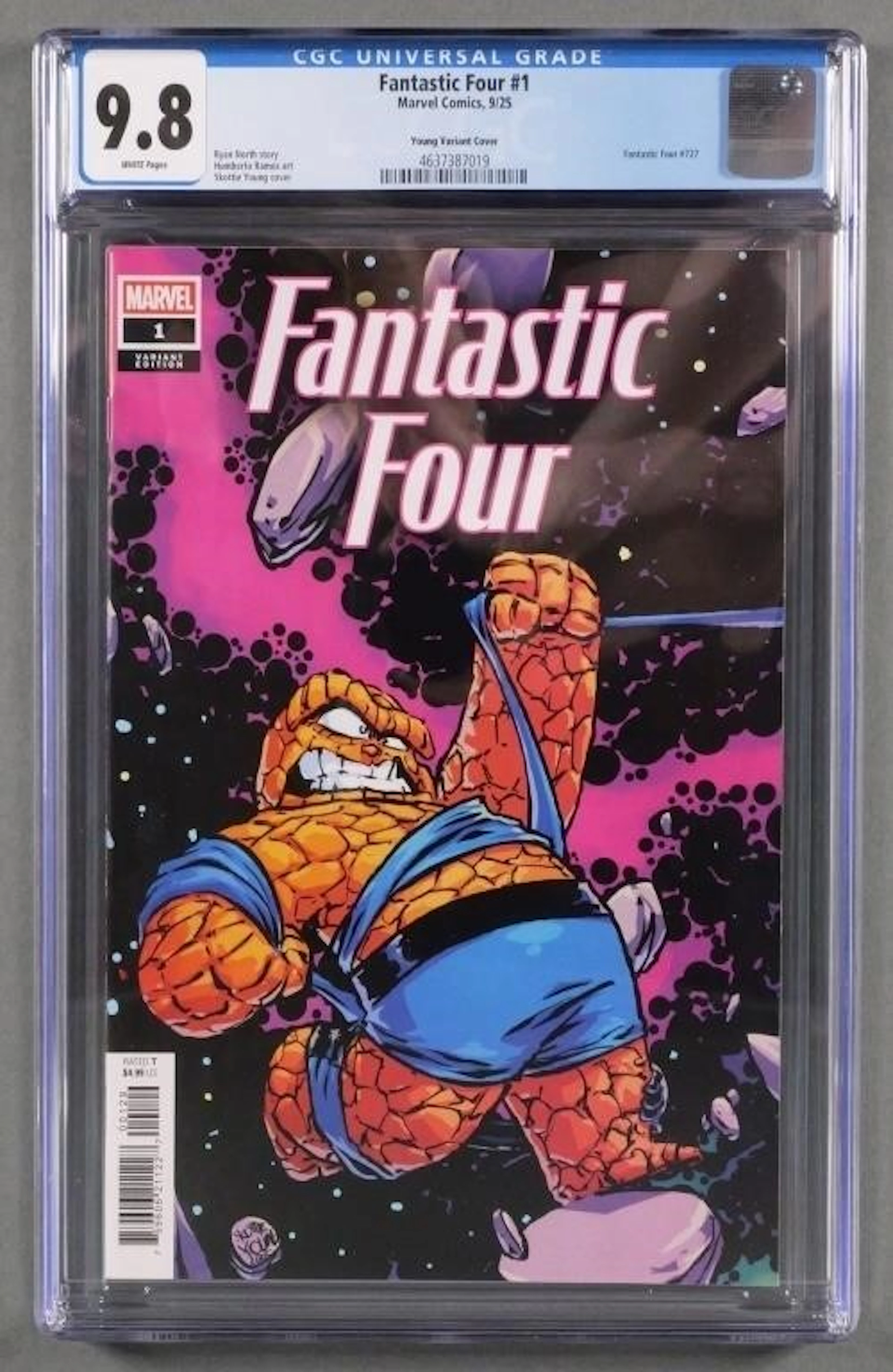 Fantastic Four #1 Skottie Young CGC 9.8