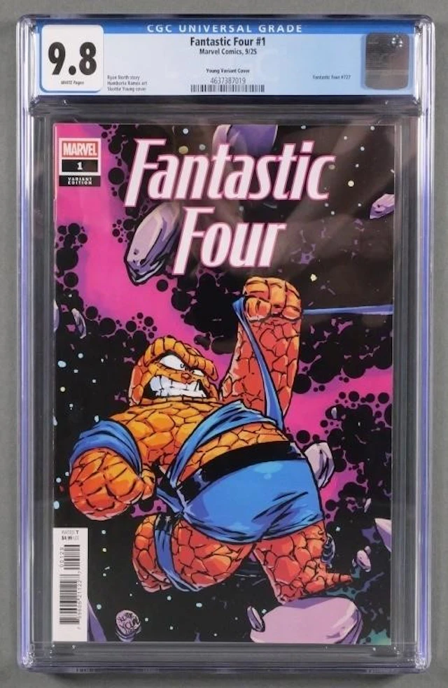 Fantastic Four #1 Skottie Young CGC 9.8