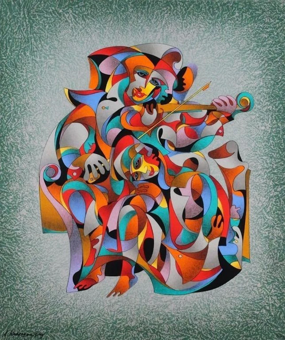 ANATOLE KRASNYANSKY, Serigraph, Capriccio III