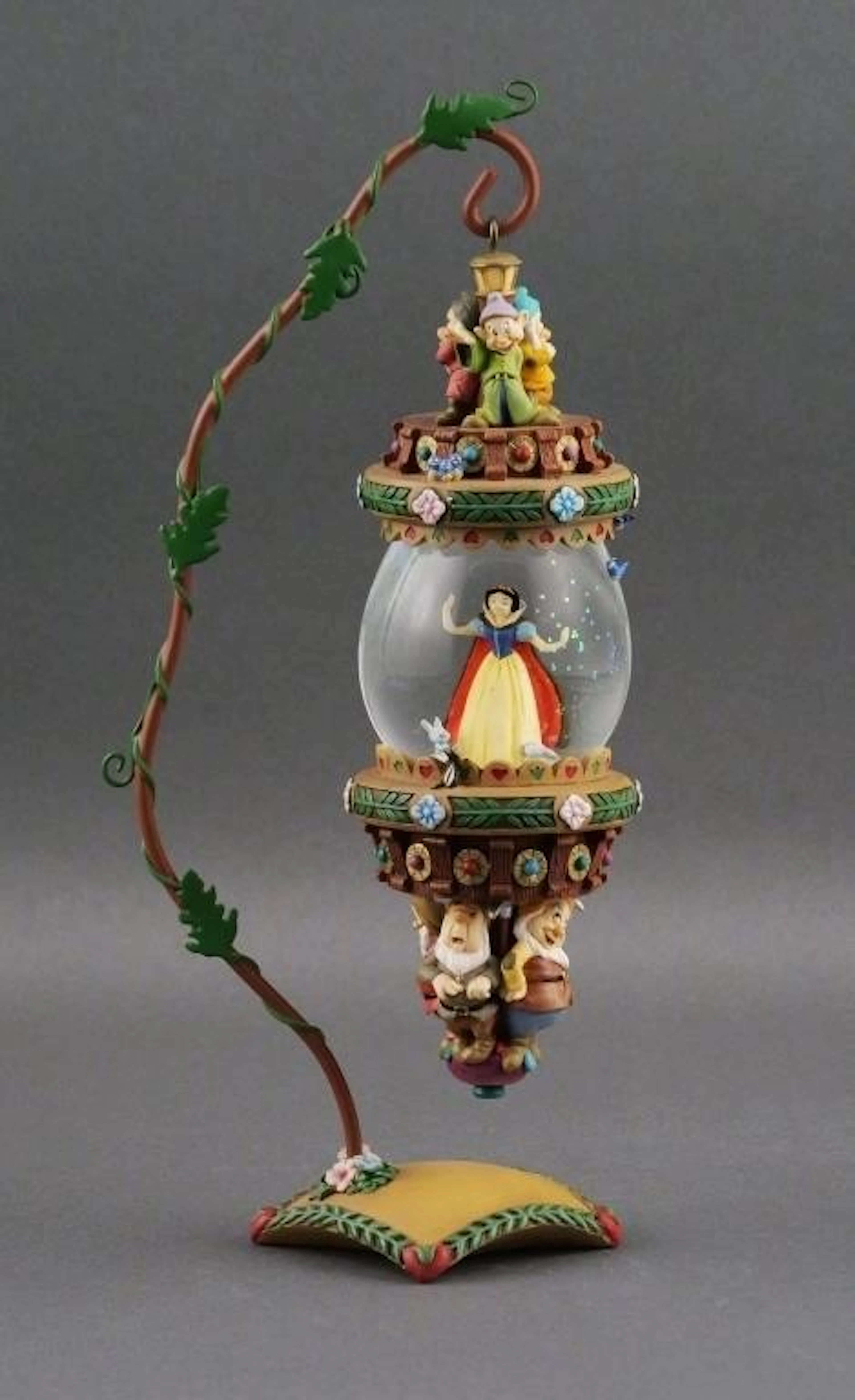 Snow White Hanging Water Globe Ornament