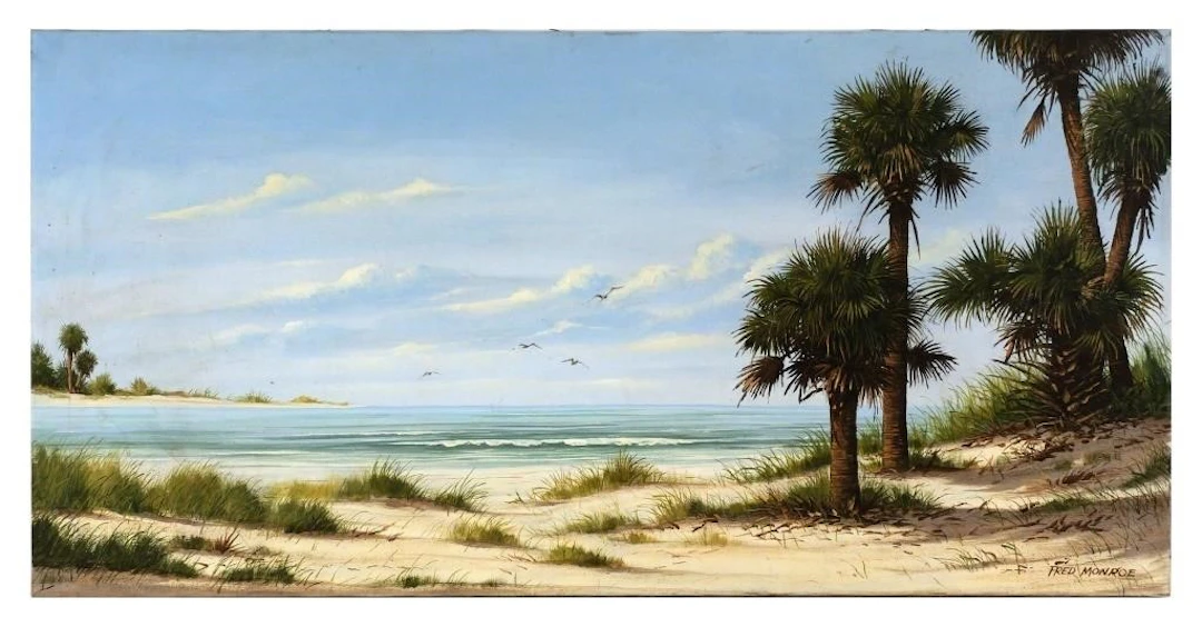 FRED MONROE, O/C, Florida Artist