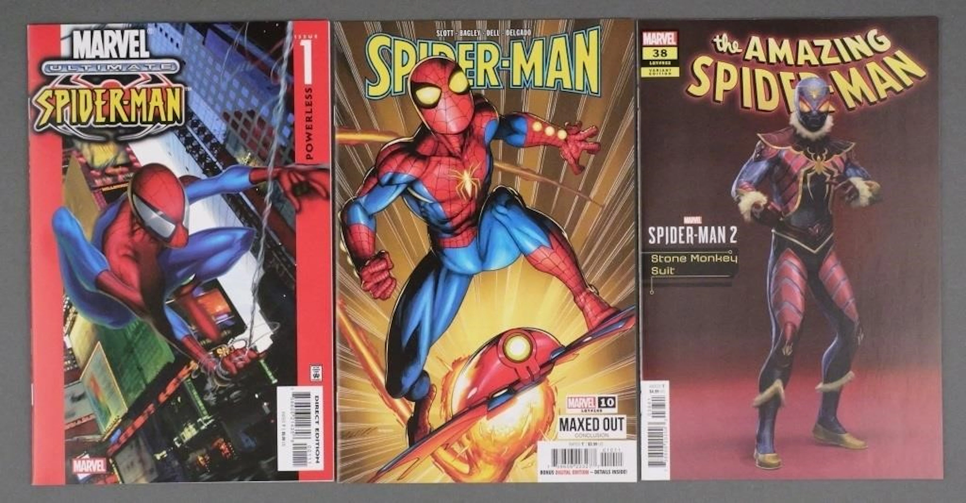 (3) Marvel Spider-Man Comic Books