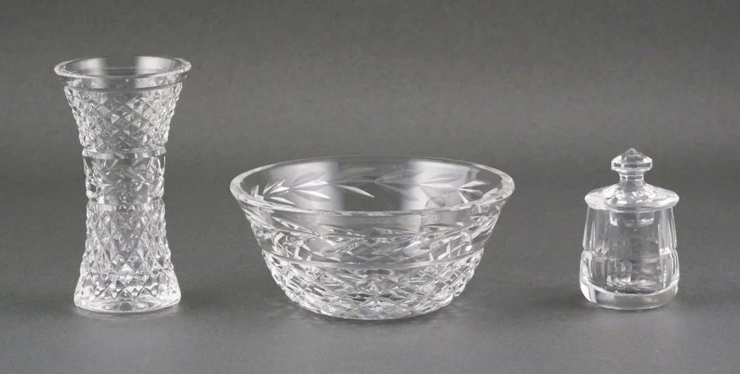 (3) Vintage Waterford Crystal Pieces
