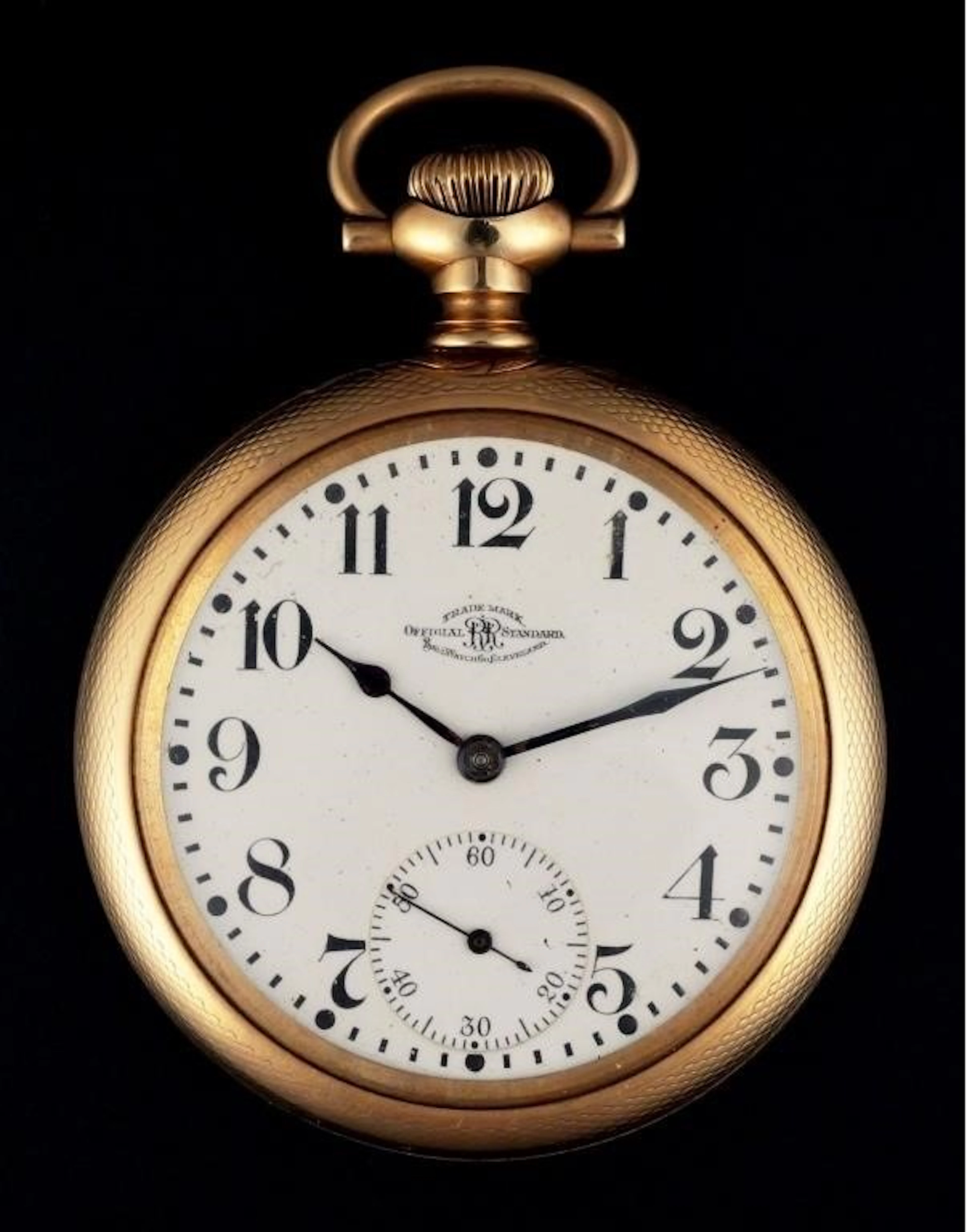 Ball Official RR Standard 14K 19J Pocket Watch