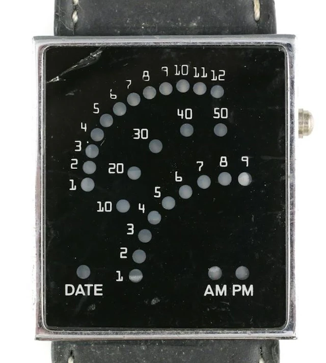 29 LED Binary Style Digital Wristwatch