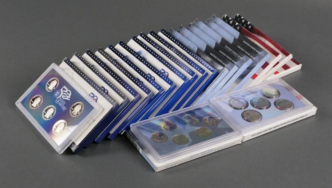(21) US Mint 50 State Quarters Proof Sets