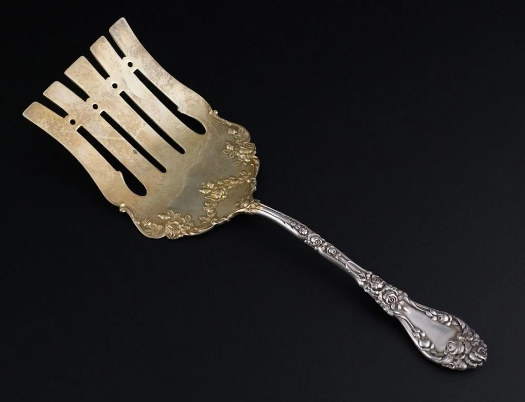 Sterling Durgin Asparagus Server