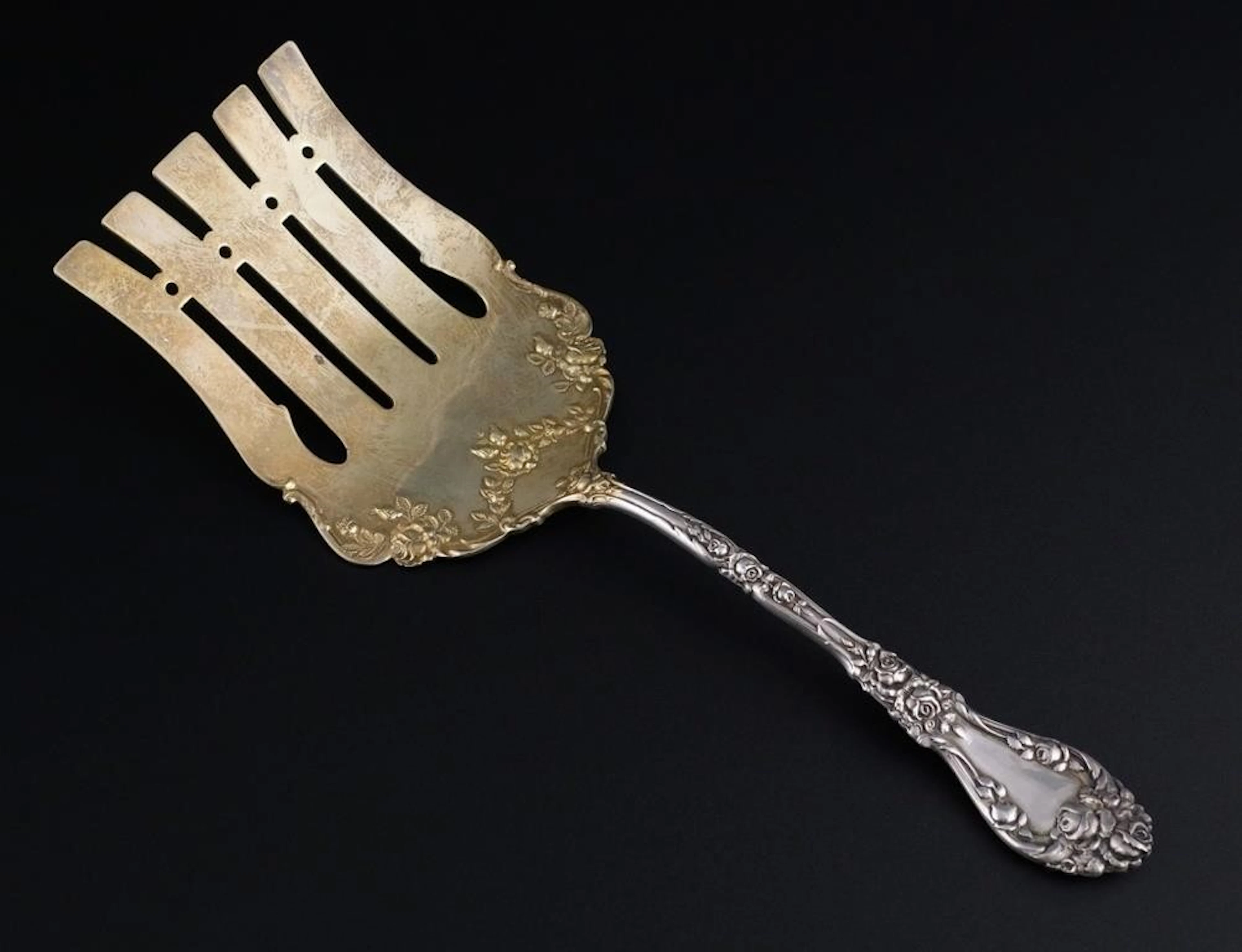 Sterling Durgin Asparagus Server