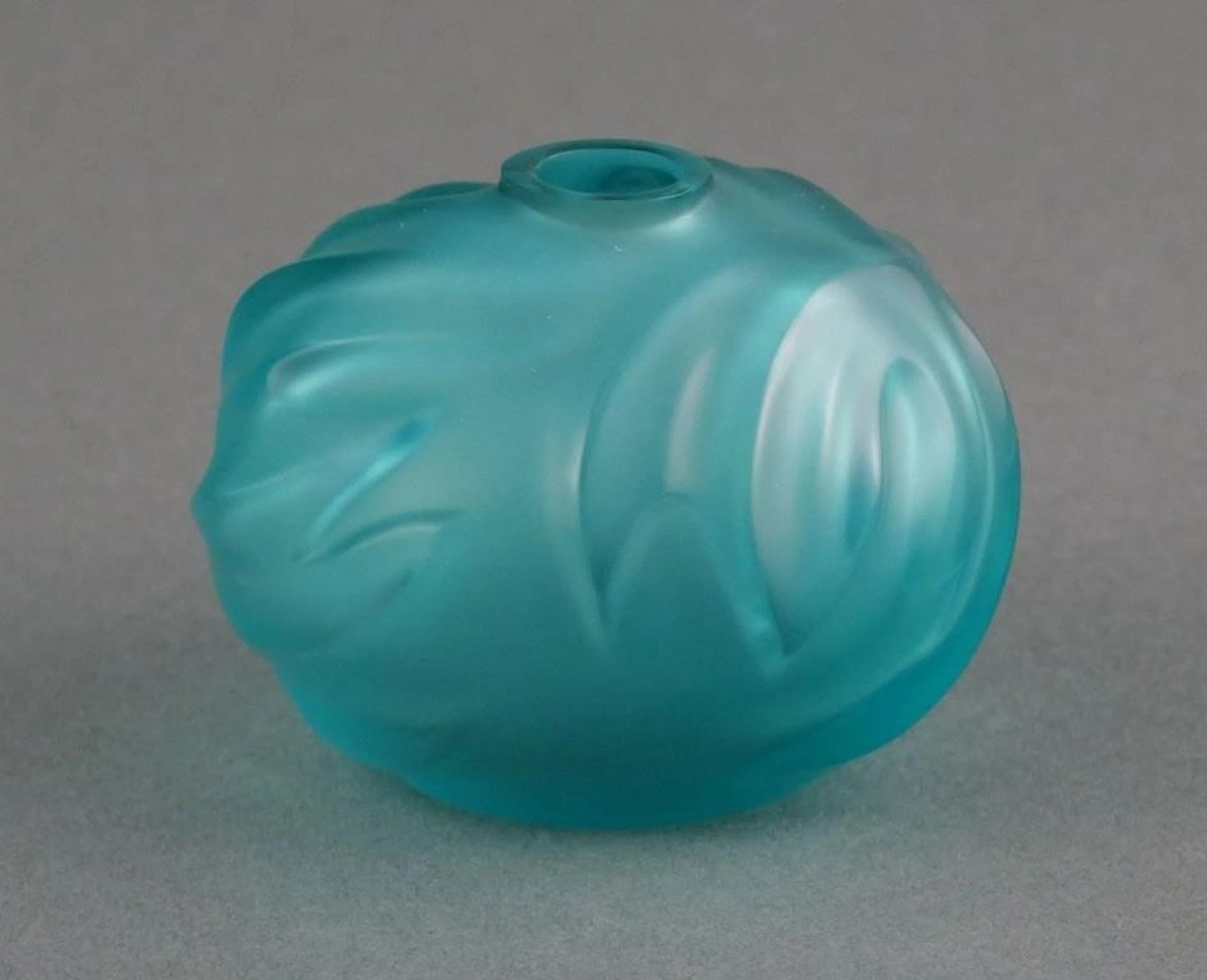 Lalique Royal Palm Bud Vase