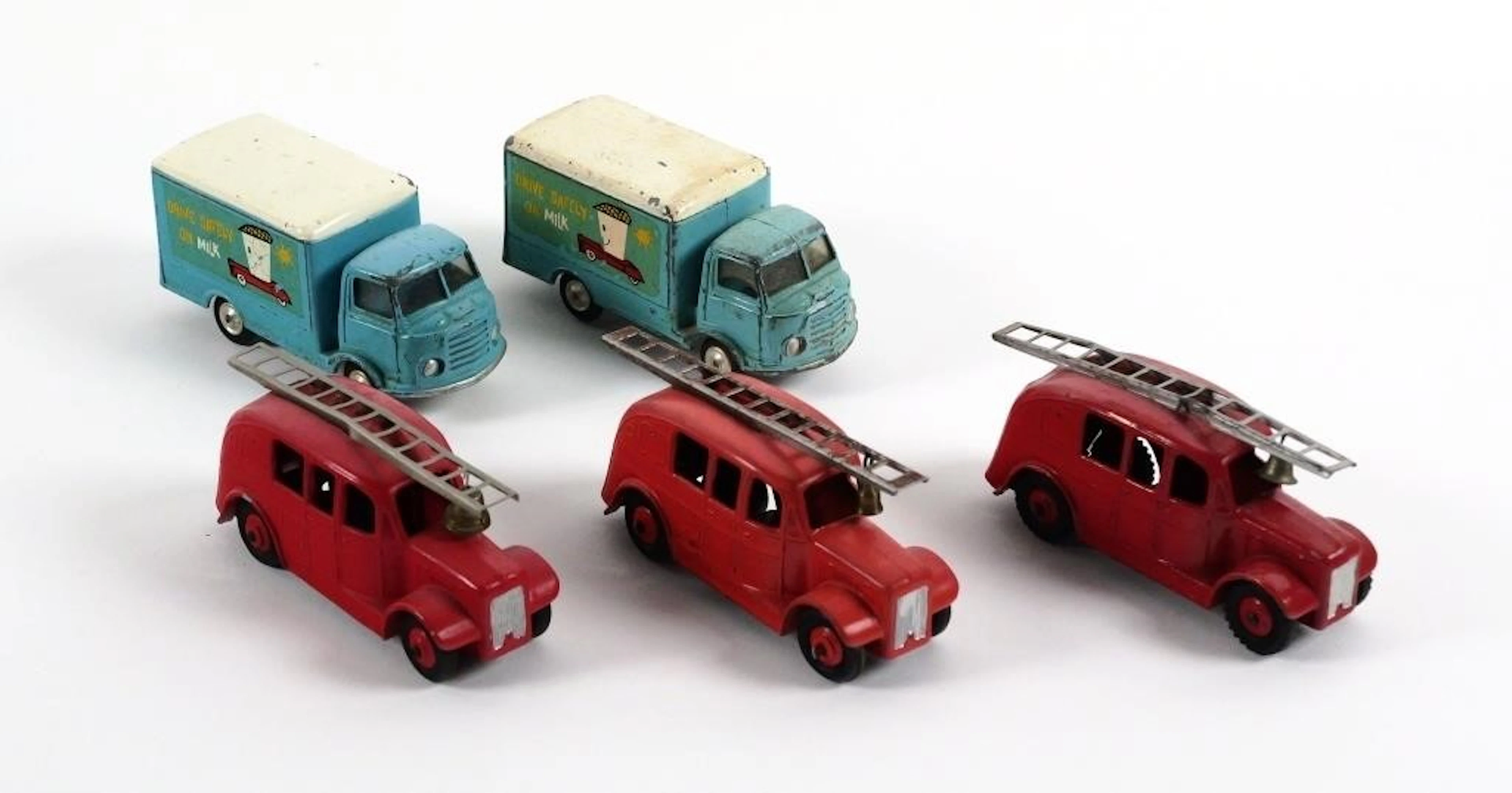 (5) Vintage Corgi & Dinky Toy Trucks