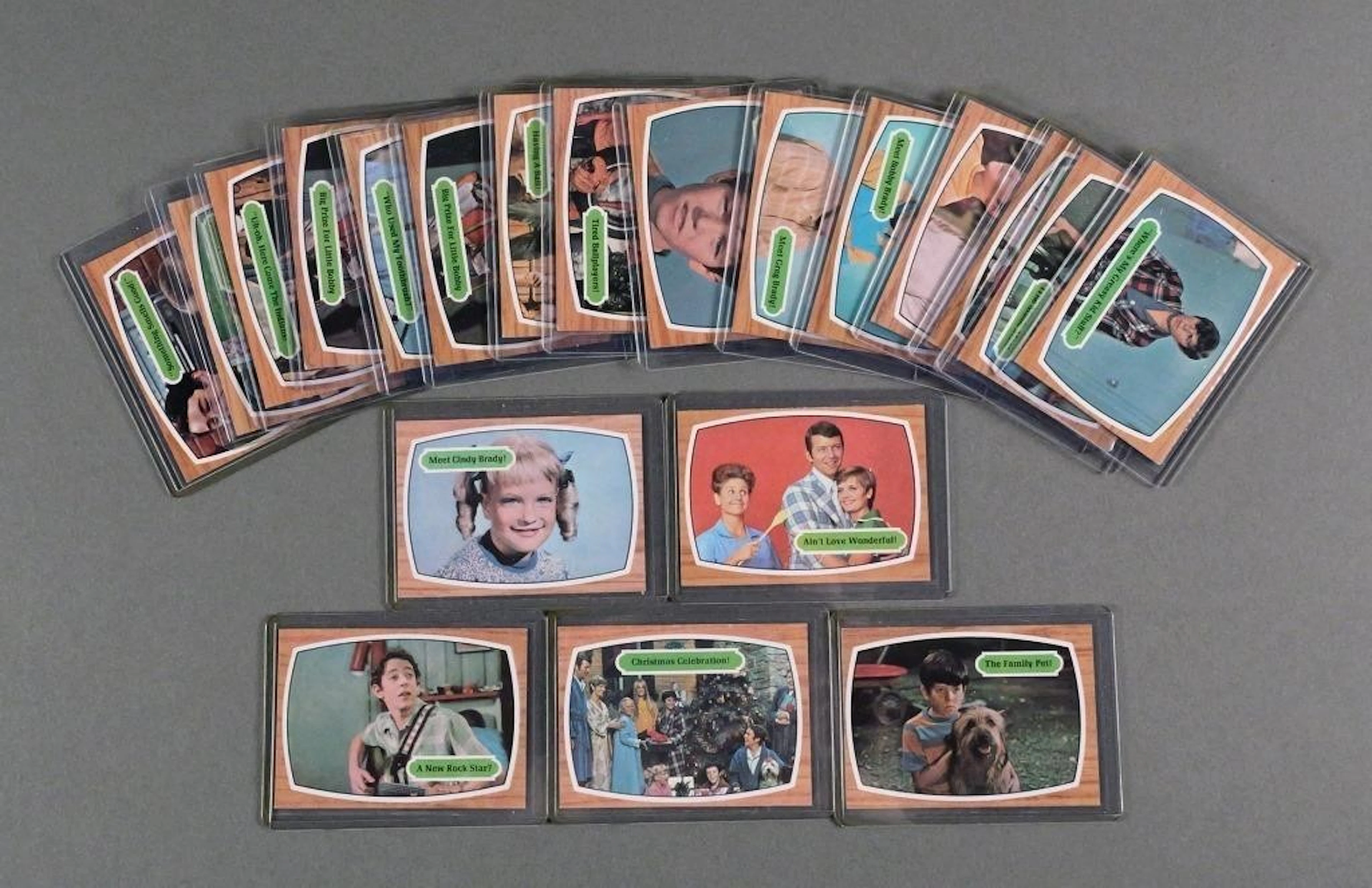 1971 Topps BRADY BUNCH Trading Cards (20)