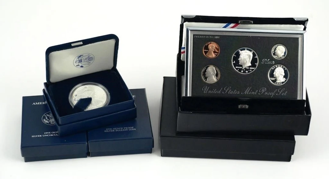 1997-2011 US Mint Silver Proof Sets & Silver Eagle