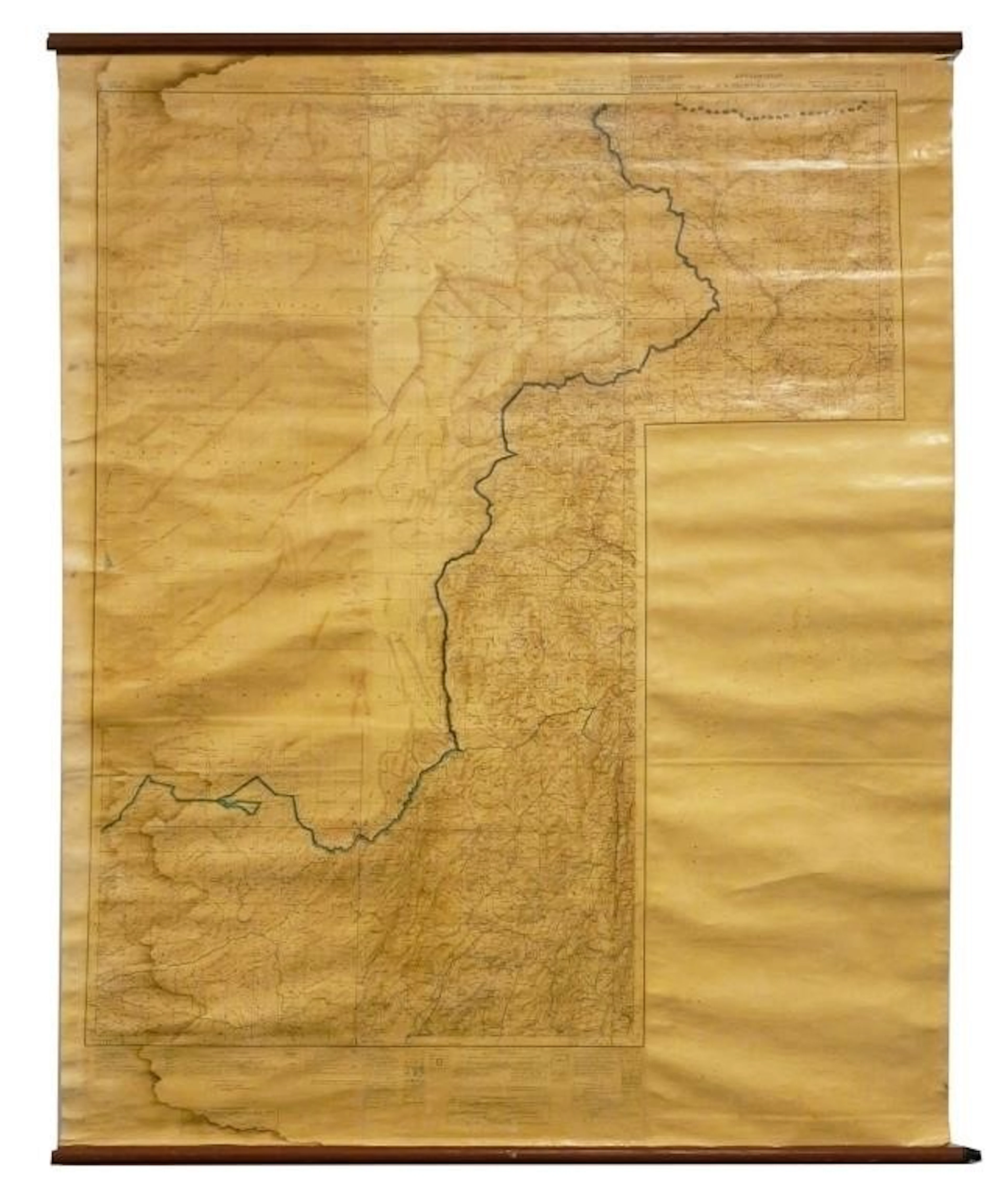 c.1931 British Survey of India Afghanistan Map