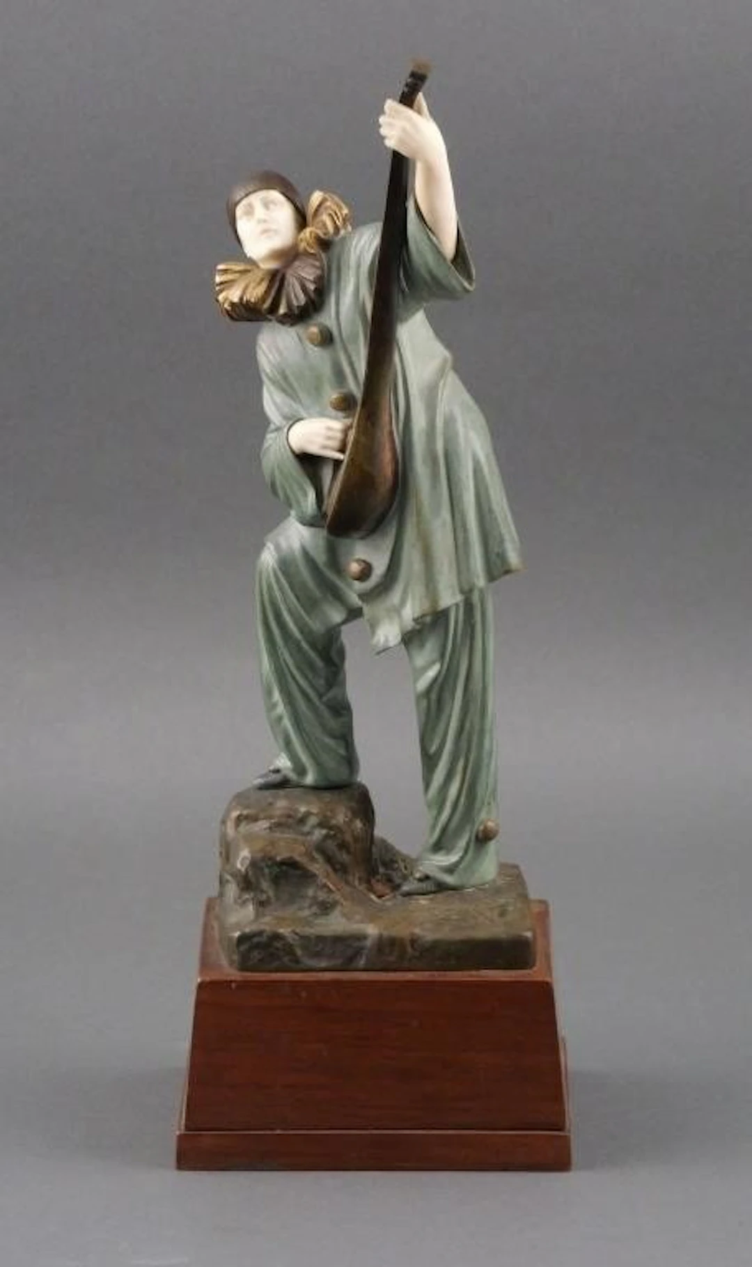 D.H. Chiparus "Pierrot" Etling Paris Bronze