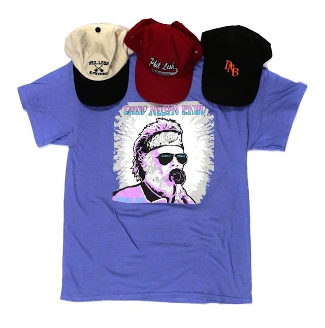 (4) David Nelson Band & Phil Lesh Memorabilia