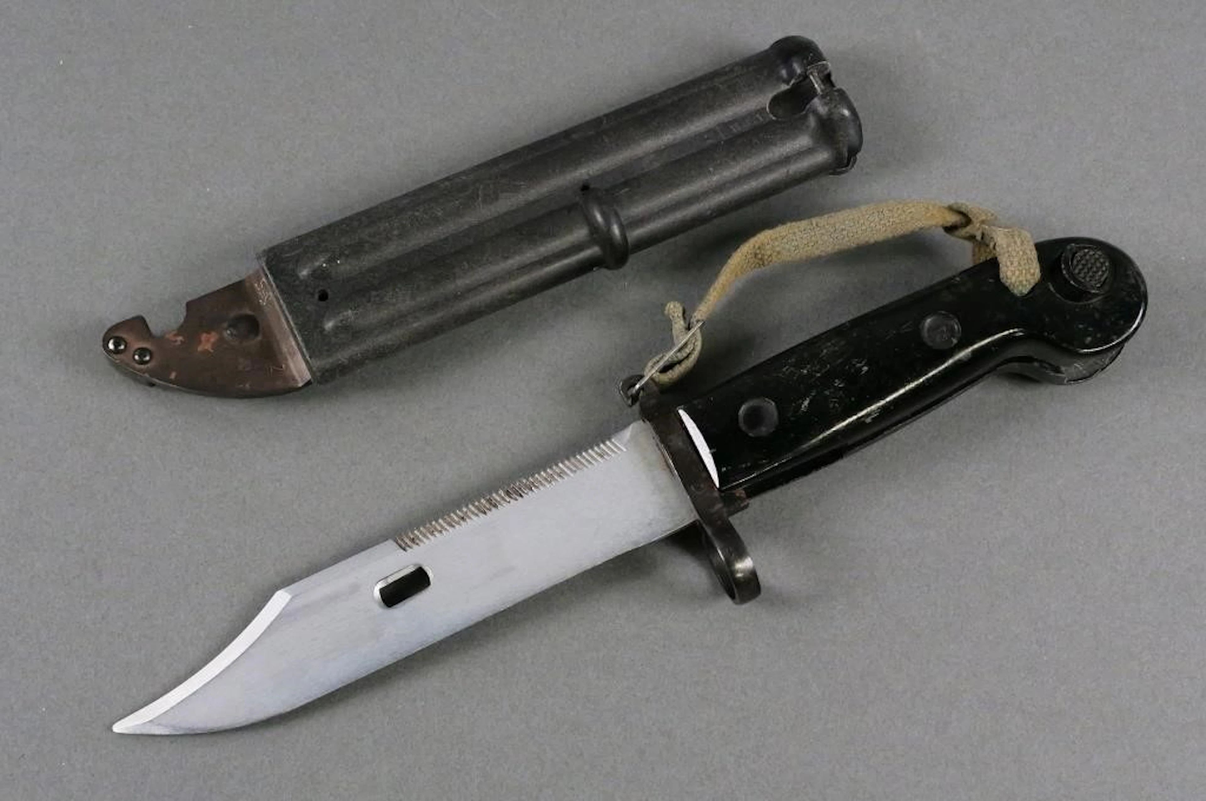 East German Model 59 AKM Bayonet & Scabbard