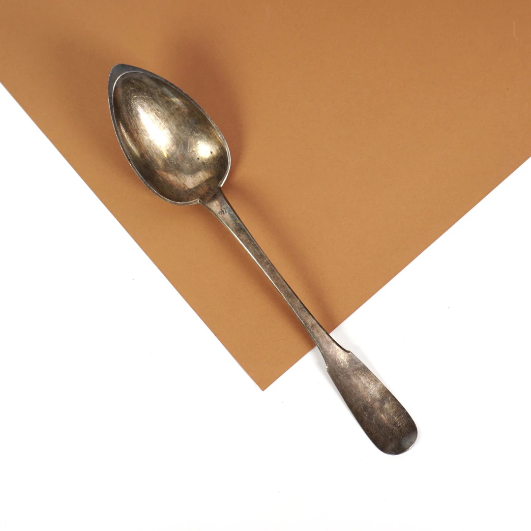 Cuillère à ragoût en argent