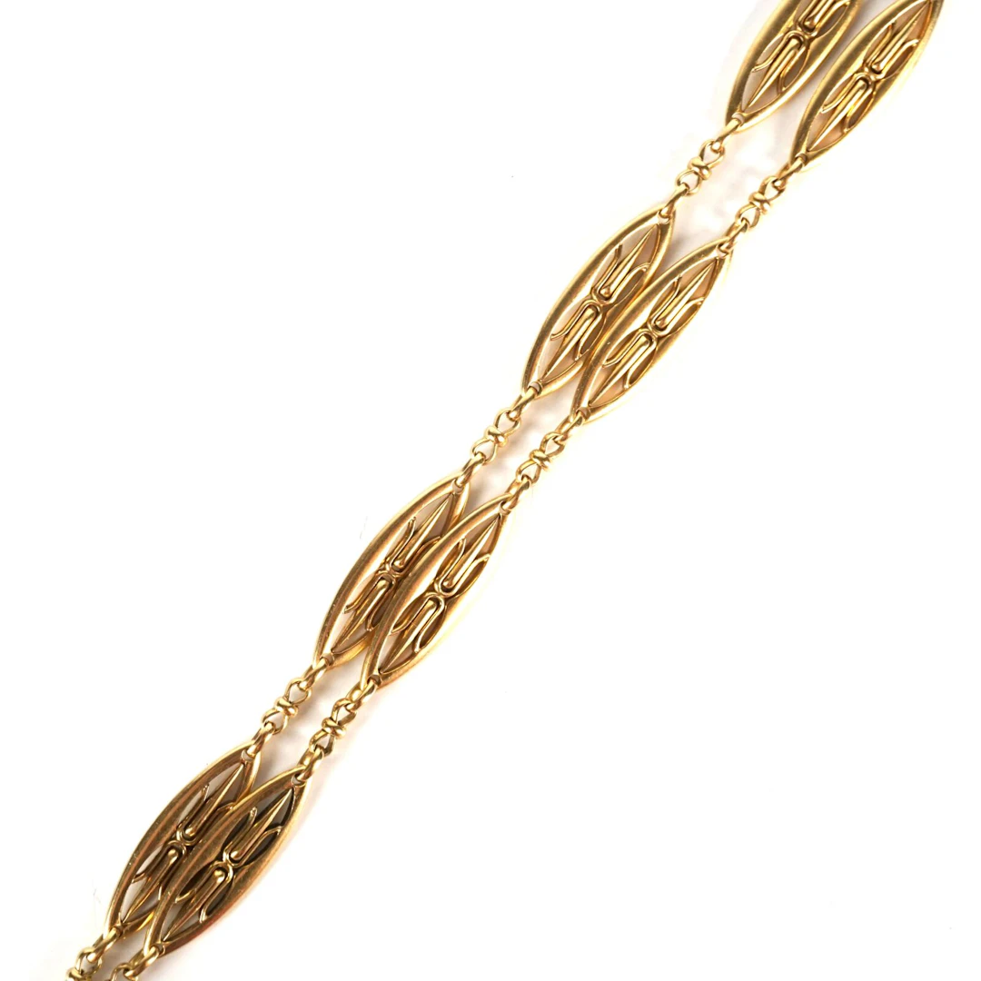 Bracelet en or jaune 18K (750/oo)