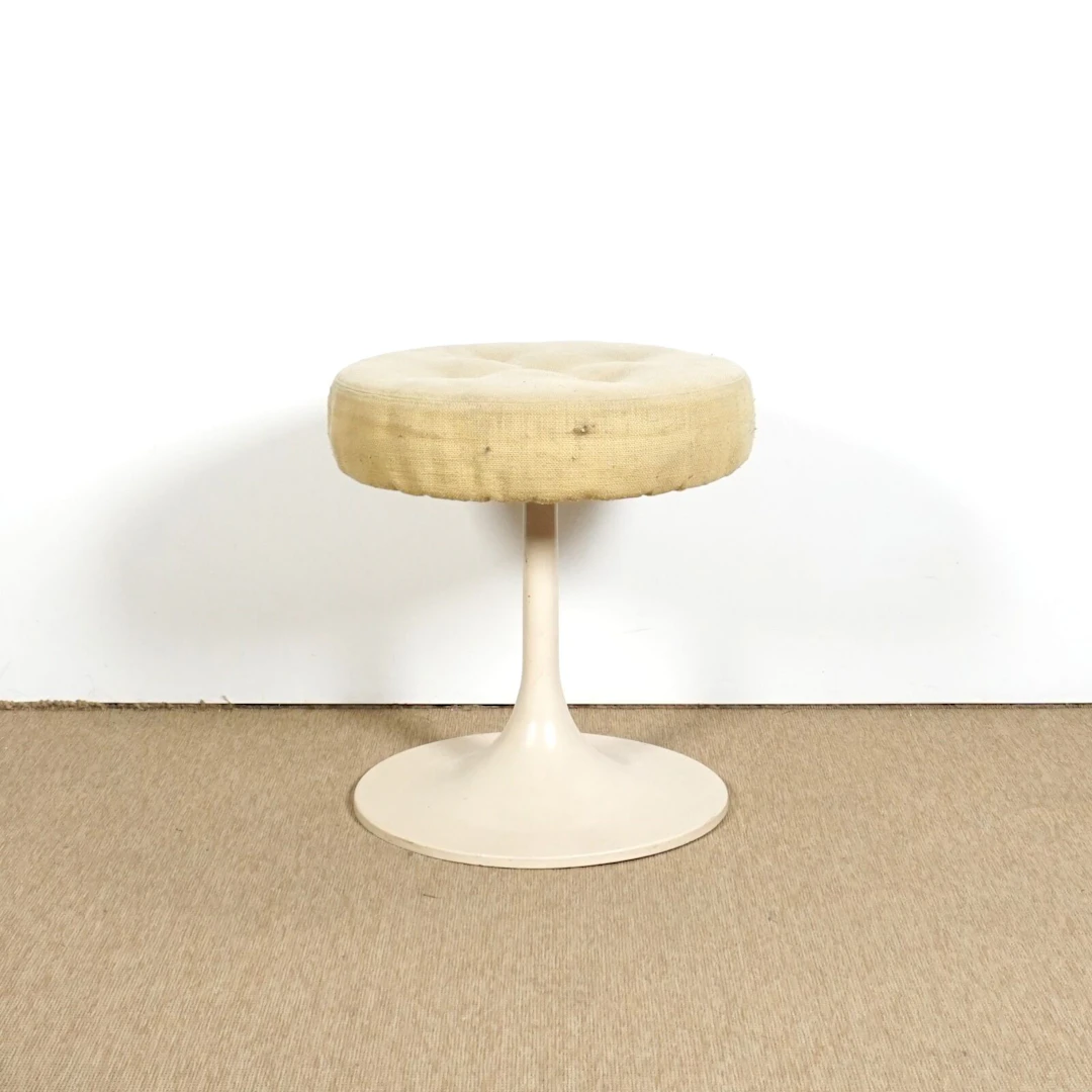 Eero SAARINEN (1910-1961) - Éditions KNOLL : Tabouret "Tulipe" fixe