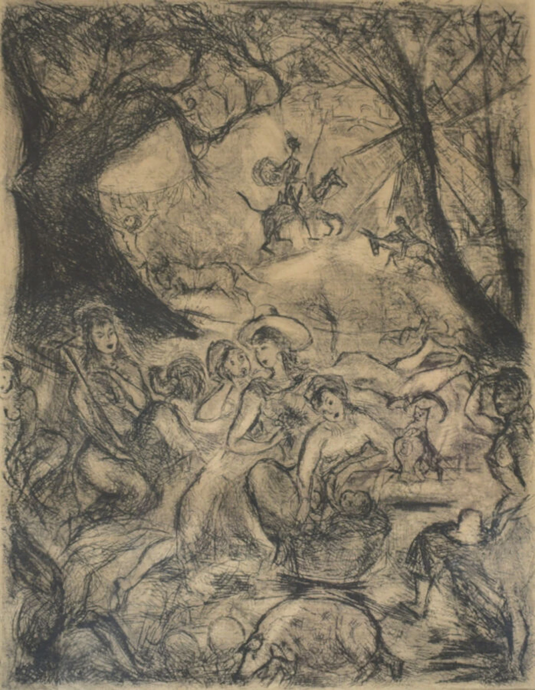 Ensemble de gravures : Oskar SPIELMANN (1901-c.1975)