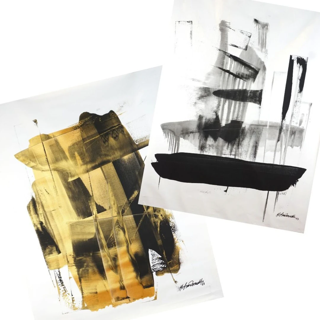 Travail contemporain "Sans titre" 23