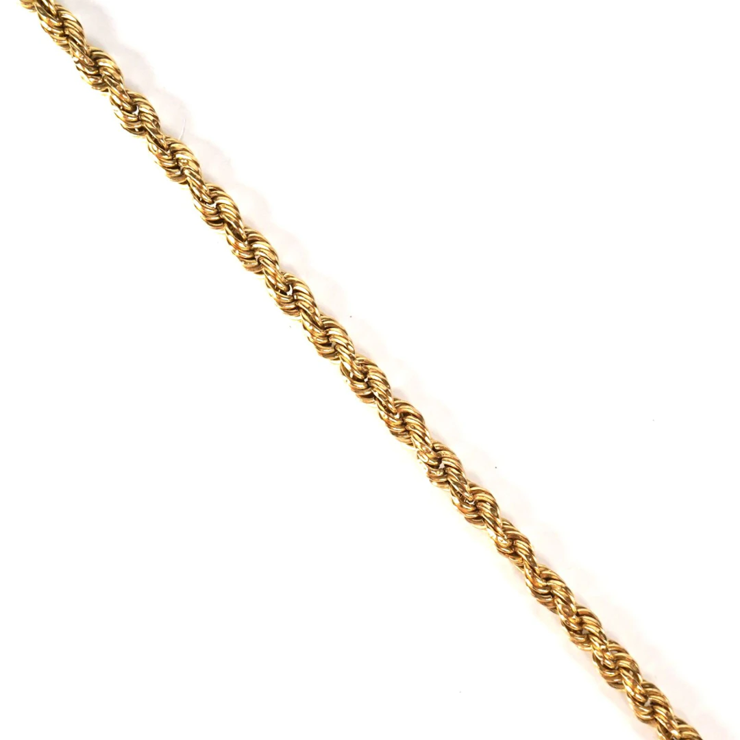 Bracelet en or jaune 18K (750/oo)