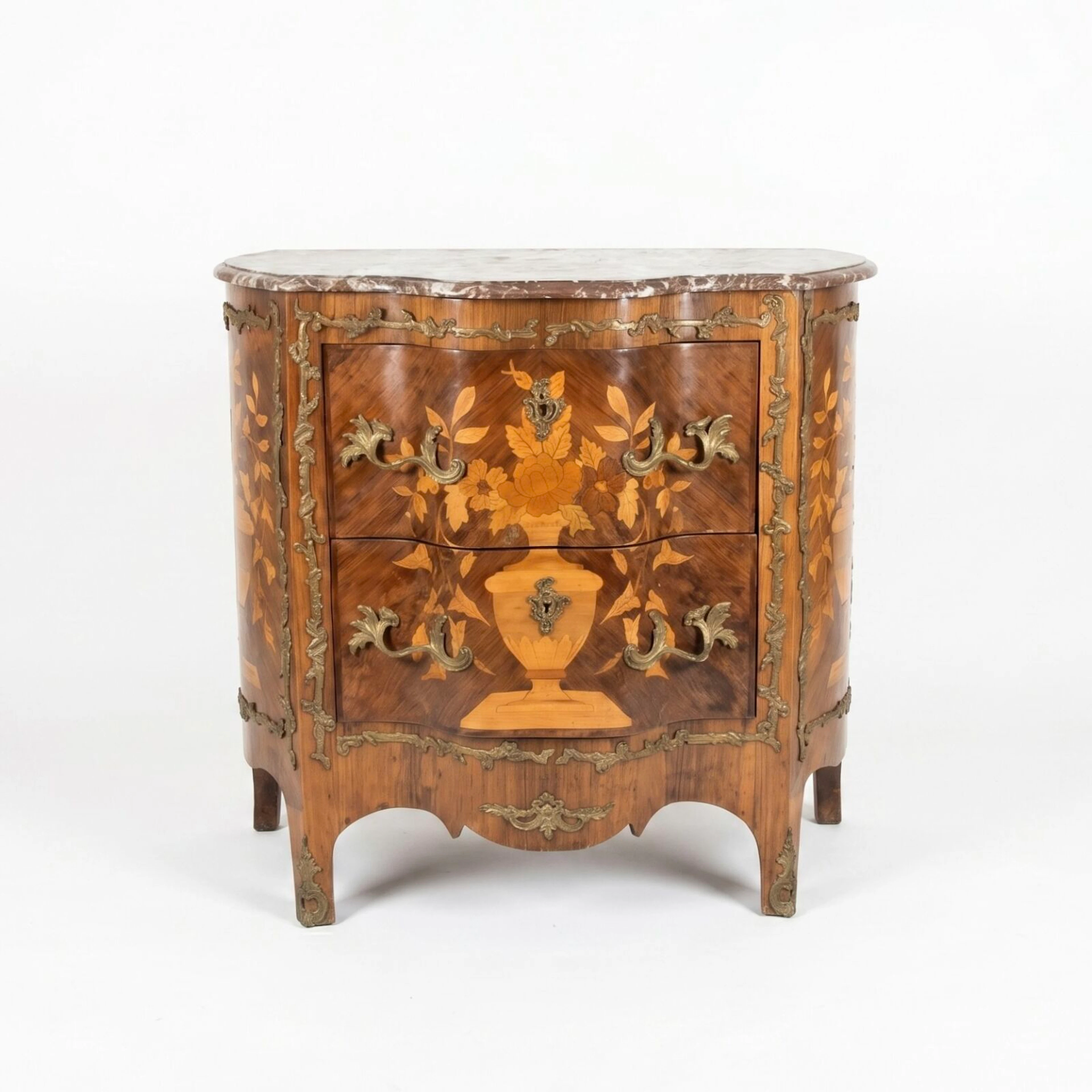 Commode italienne en bois de rose