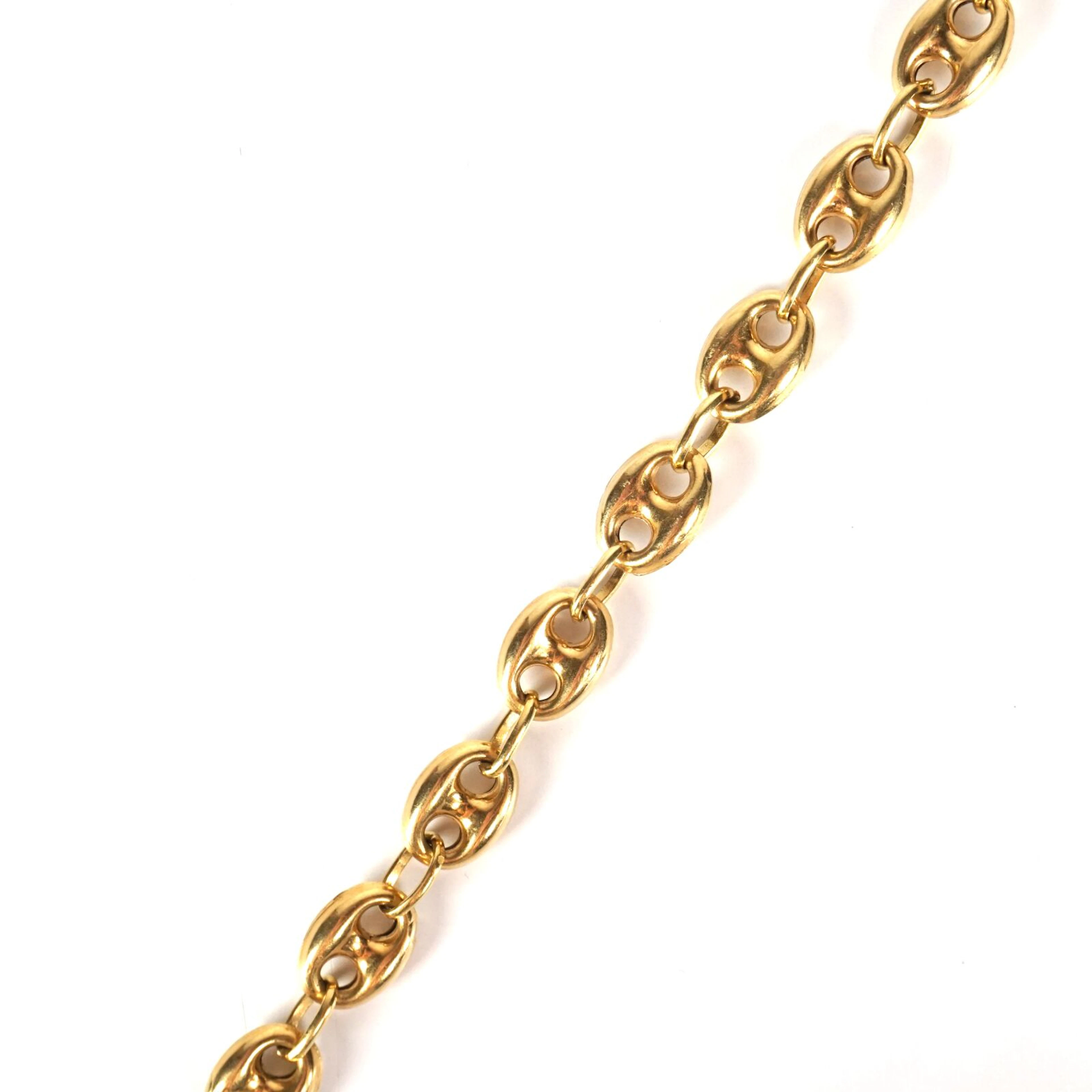Bracelet en or jaune 18K (750/oo)