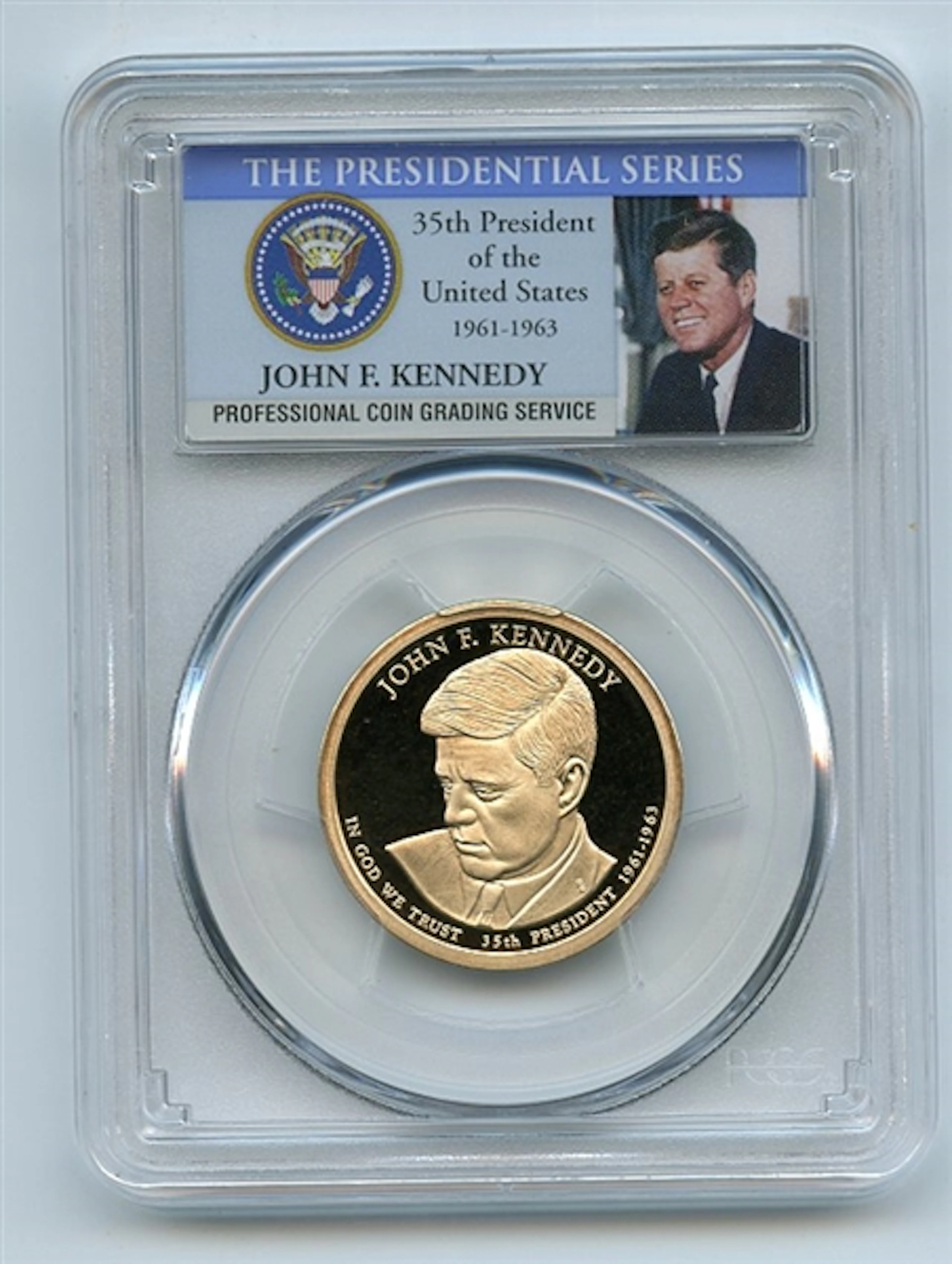 2015 S $1 John F Kennedy Dollar PCGS PR70DCAM coin