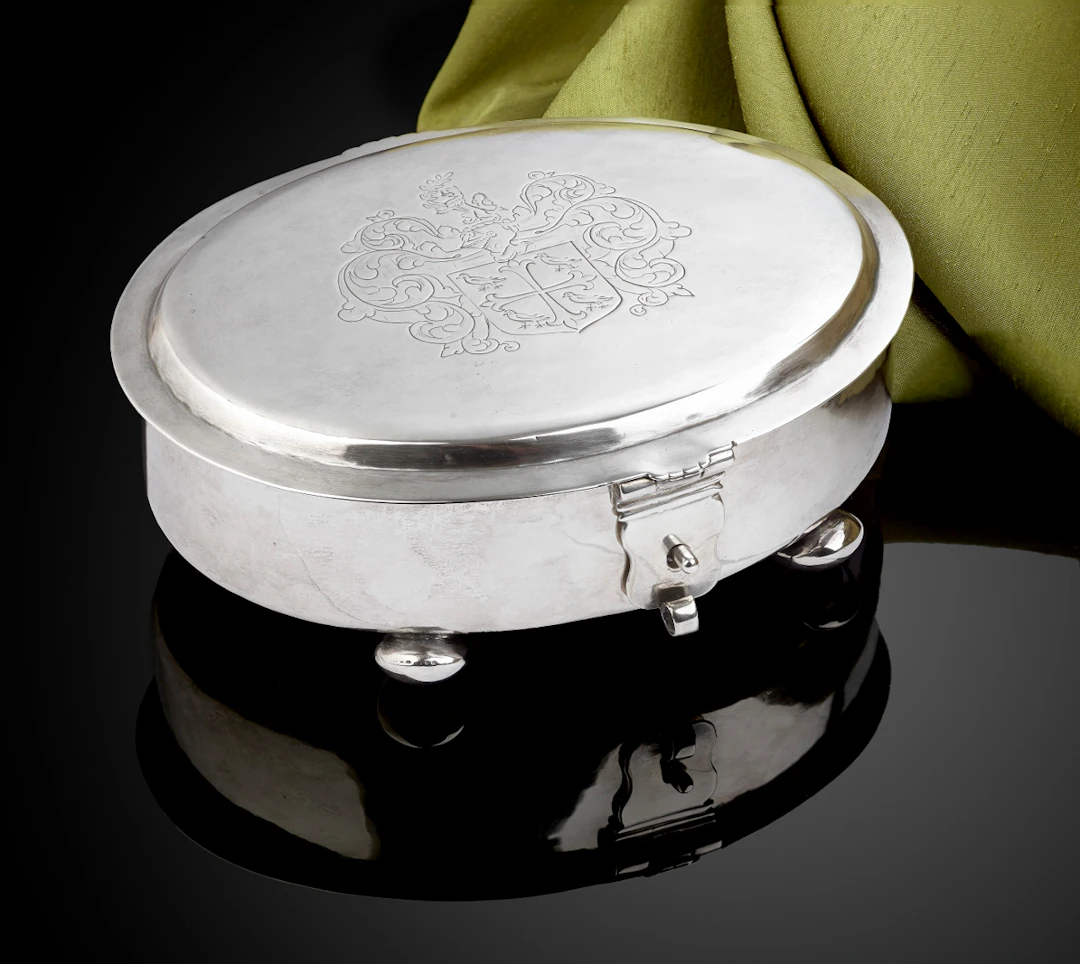 Charles II Silver Sugar Box