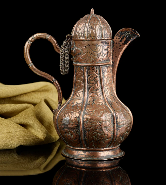 Rare 16th Century Venetian Copper Ewer