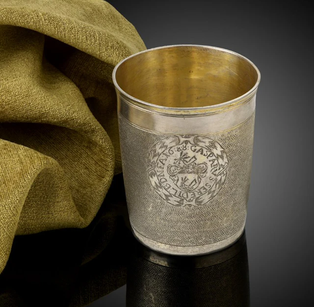 A Hungarian Silver Gilt Beaker 1688