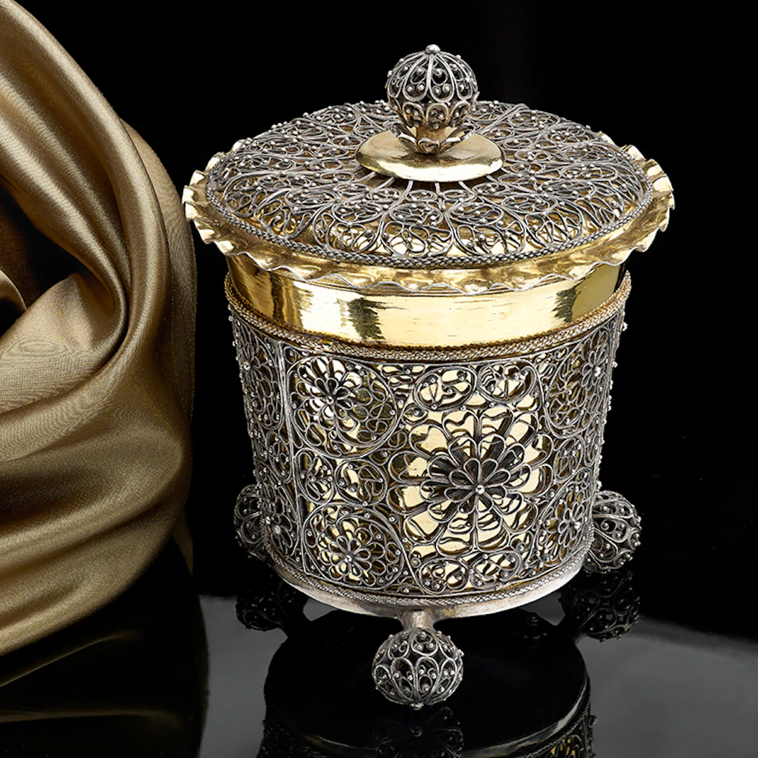 A Swedish SIlver Gilt Beaker