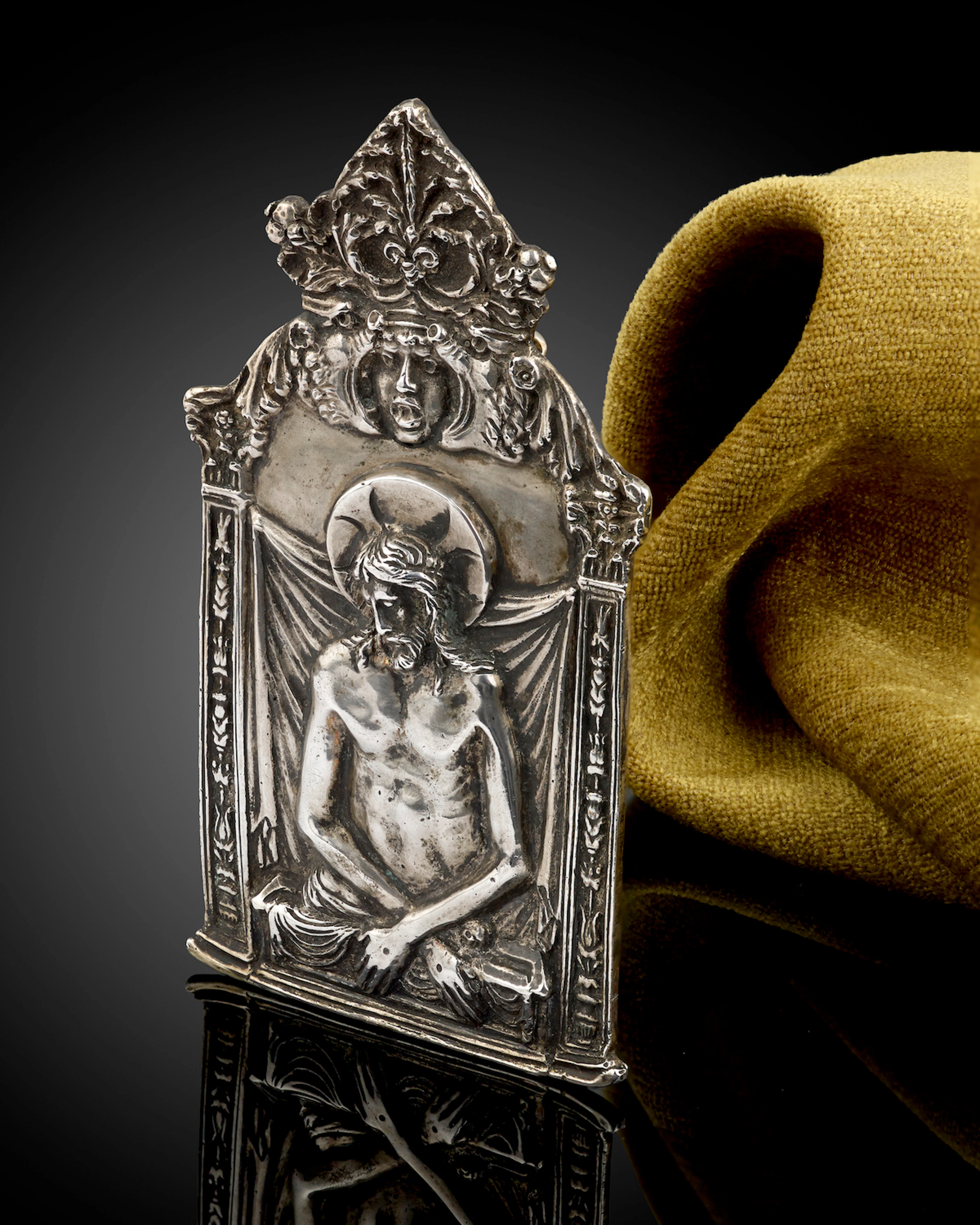 A Silver Pax, Italian or Spanish c.1580 – 1600