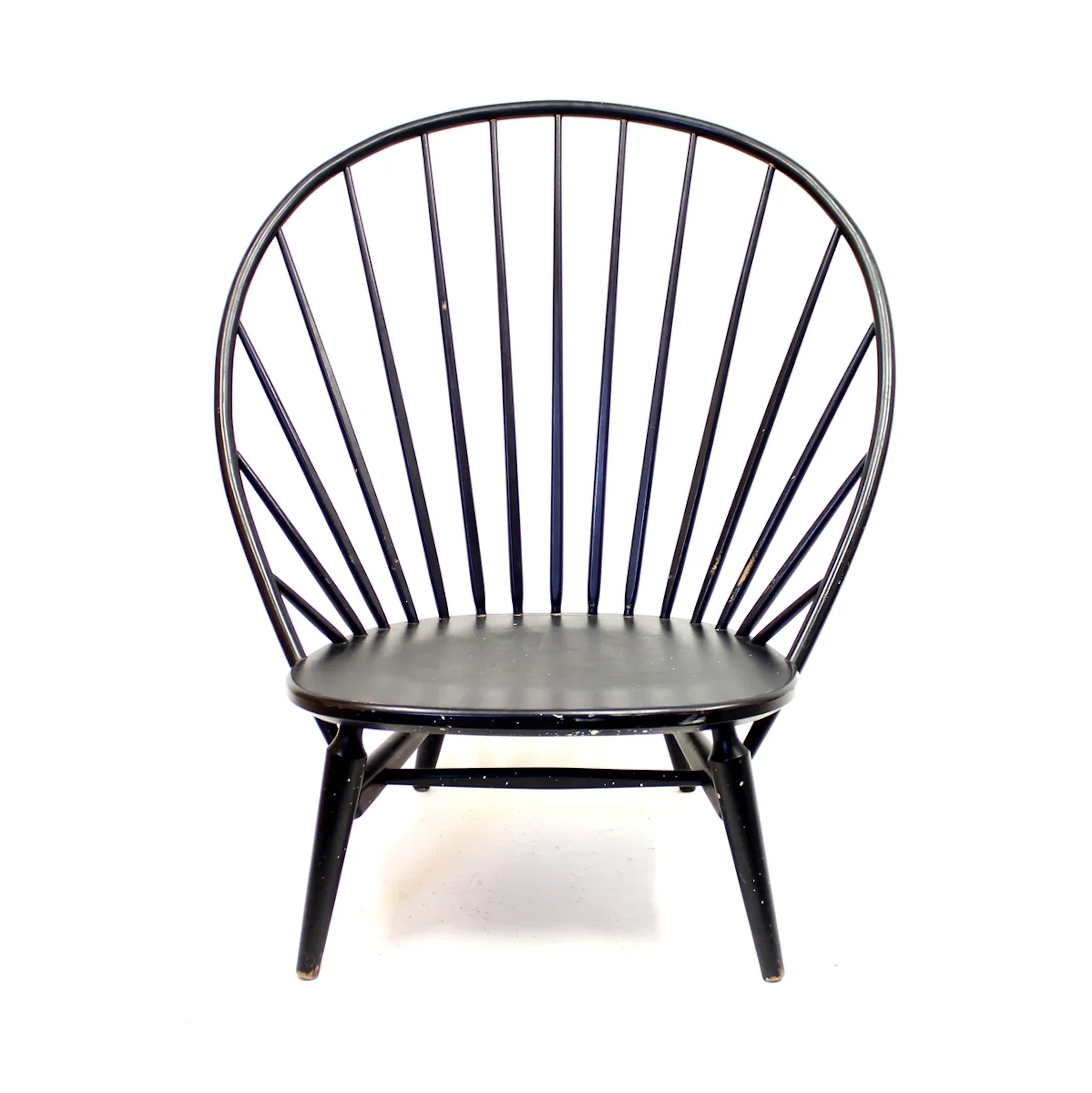 Bågen (The Arc) wooden lounge chair by Engström & Myrstrand for Nässjö