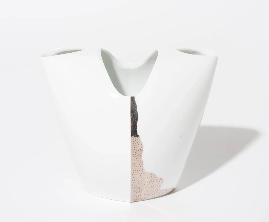 Postmodern Tusca Vase by Lino Sabattini for Rosenthal, 1980s