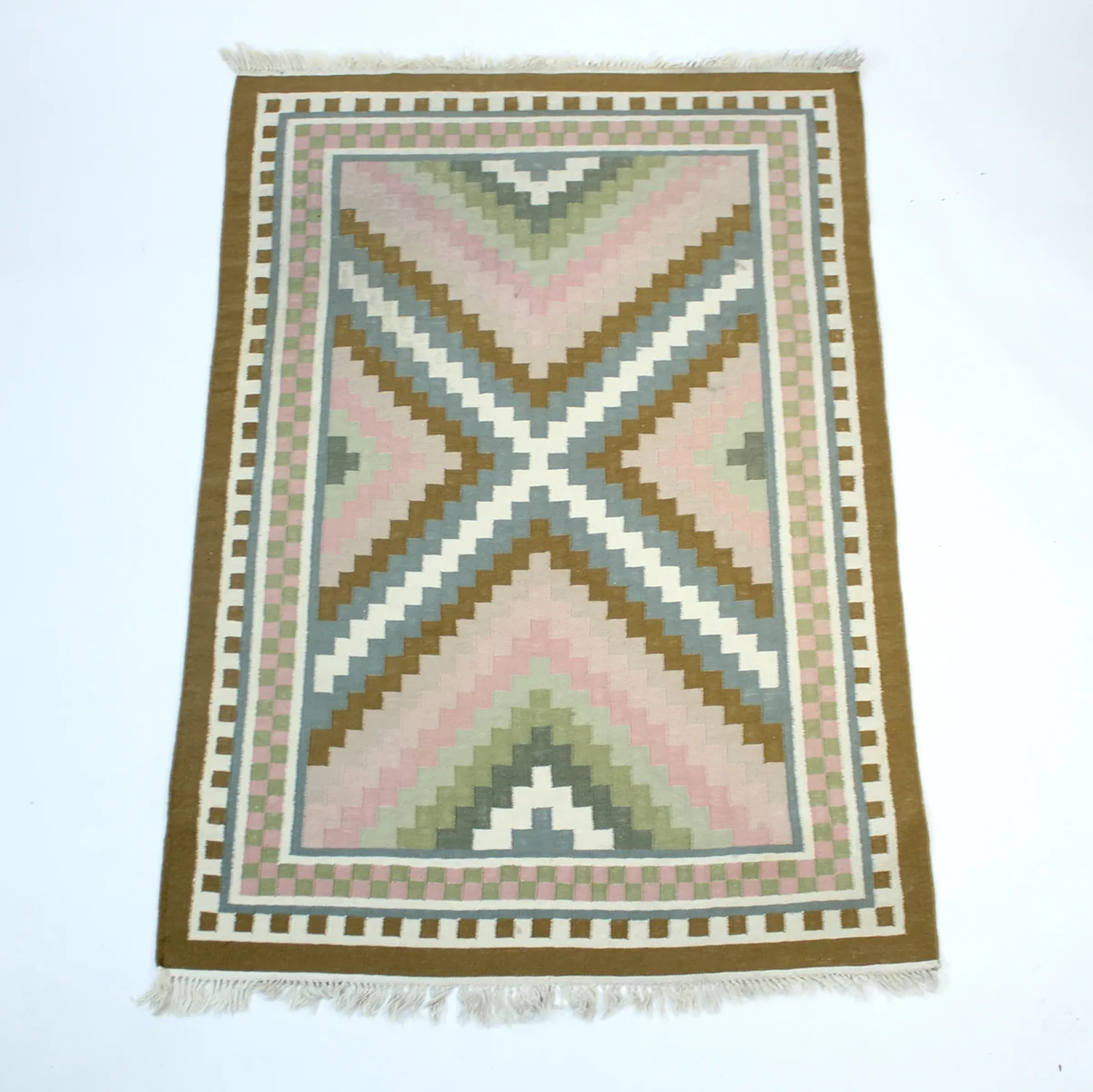 Modern flat weave Kelim carpet, ca 2000