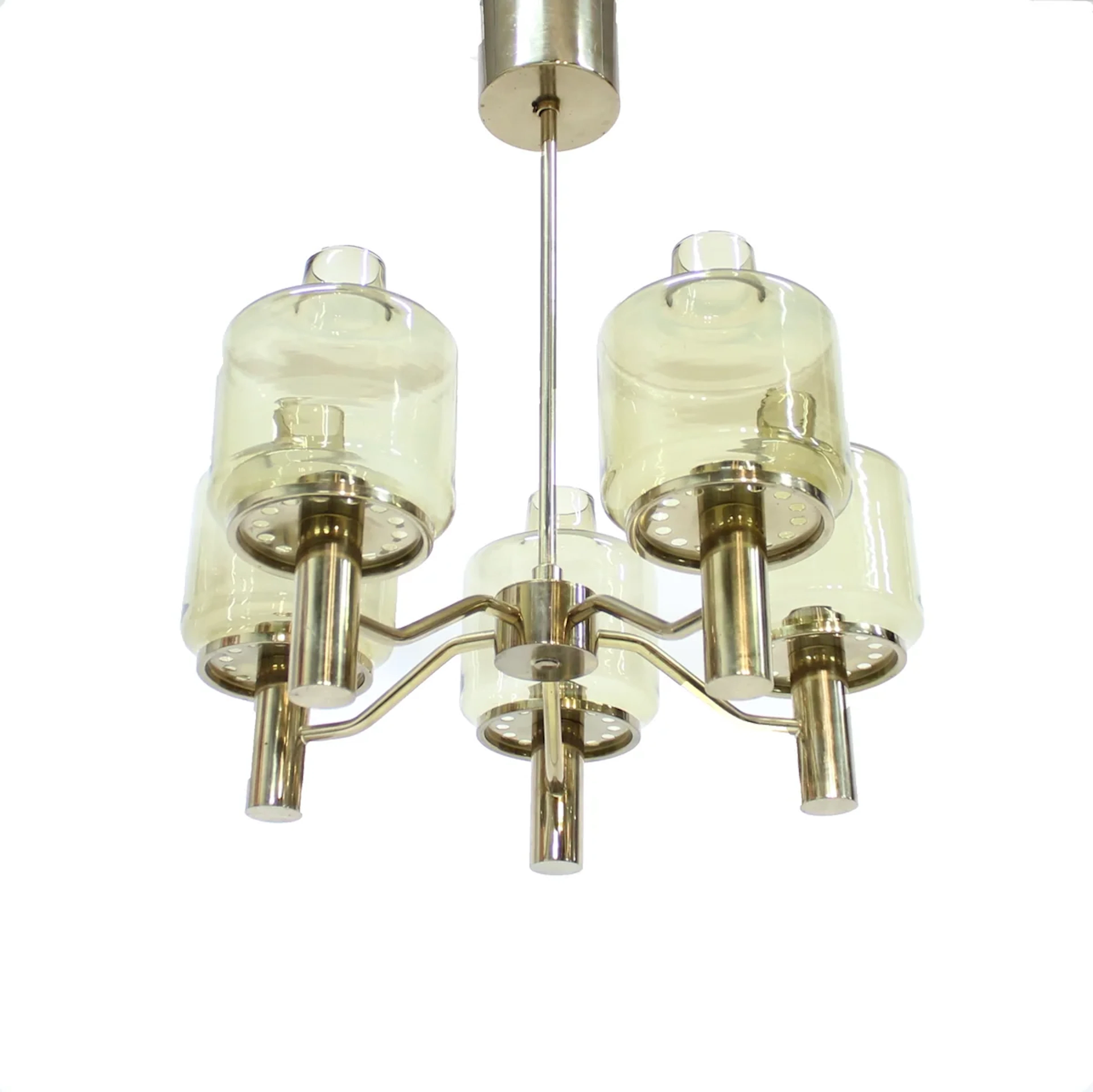 Hans-Agne Jakobsson, T507 ceiling lamp, Hans-Agne Jakobsson AB, Markaryd, 1960s