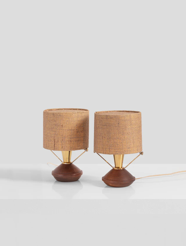 xx Bertel Gardberg (1916-2007) Pair of table lamps