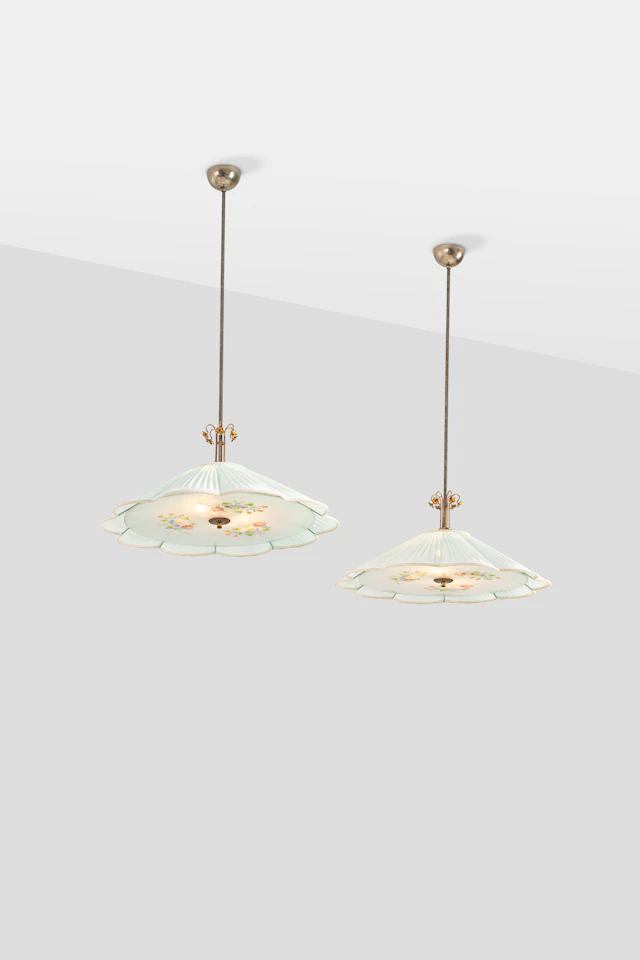 xx Gunnel Nyman (1909-1948) Pair of ceiling lamps